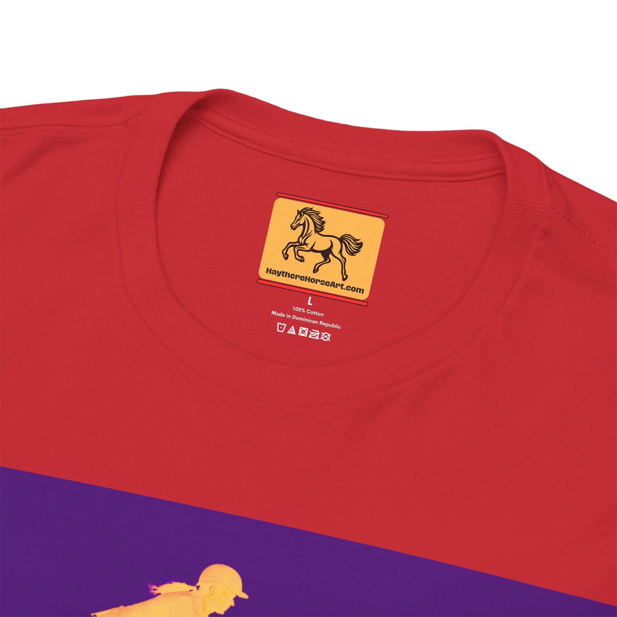 "Jump the Moon" Equestrian themed T shirt