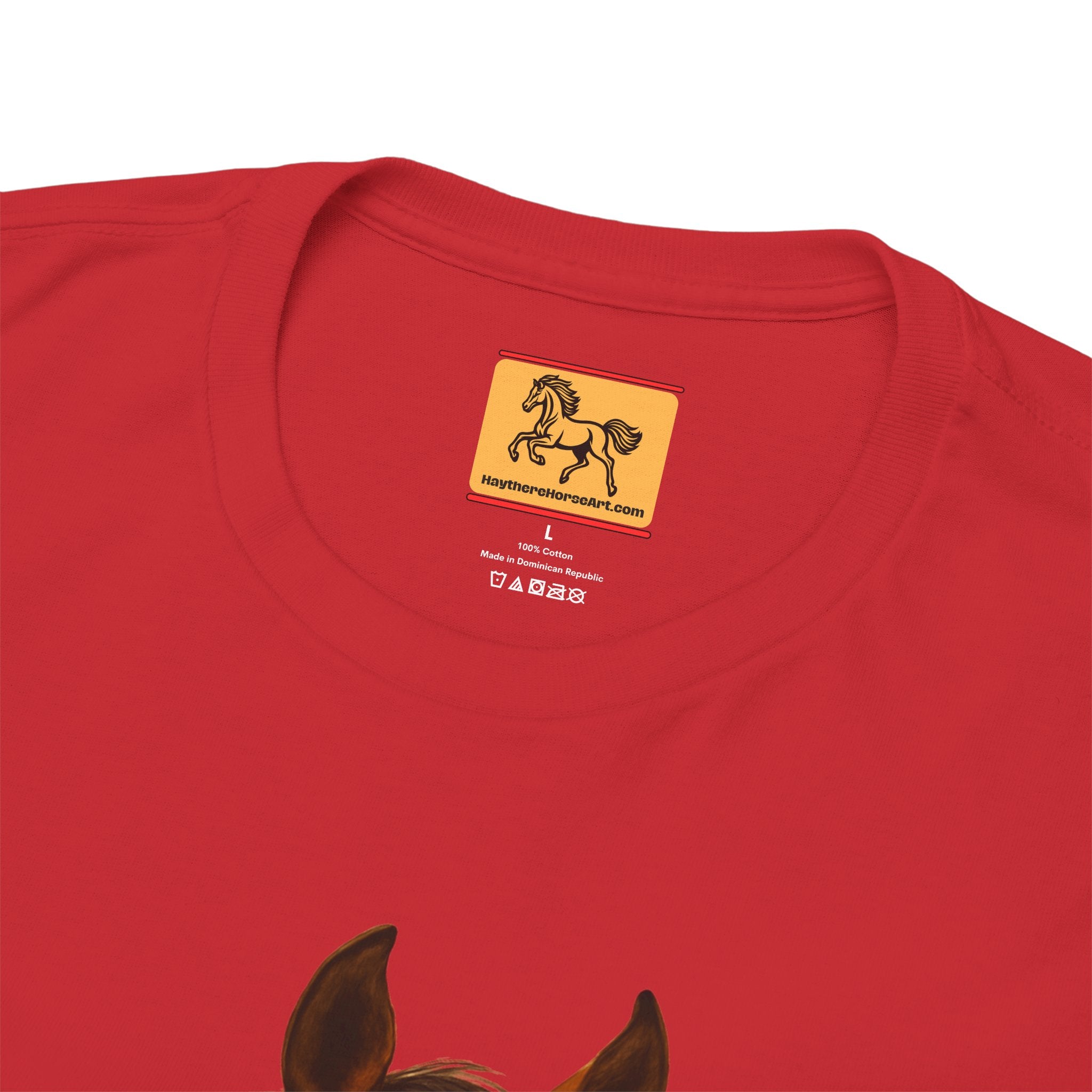 "Life with Horses Isn't Always Picture Perfect" Graphic Tee | Funny Equestrian T-Shirt