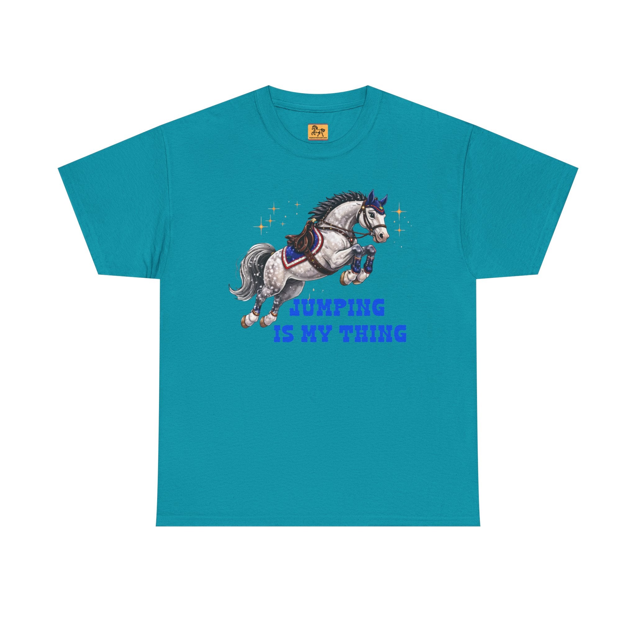 Jumping Is My Thing Equestrian Show Jumping T-Shirt Horse Pony ShowJump Graphic Tee