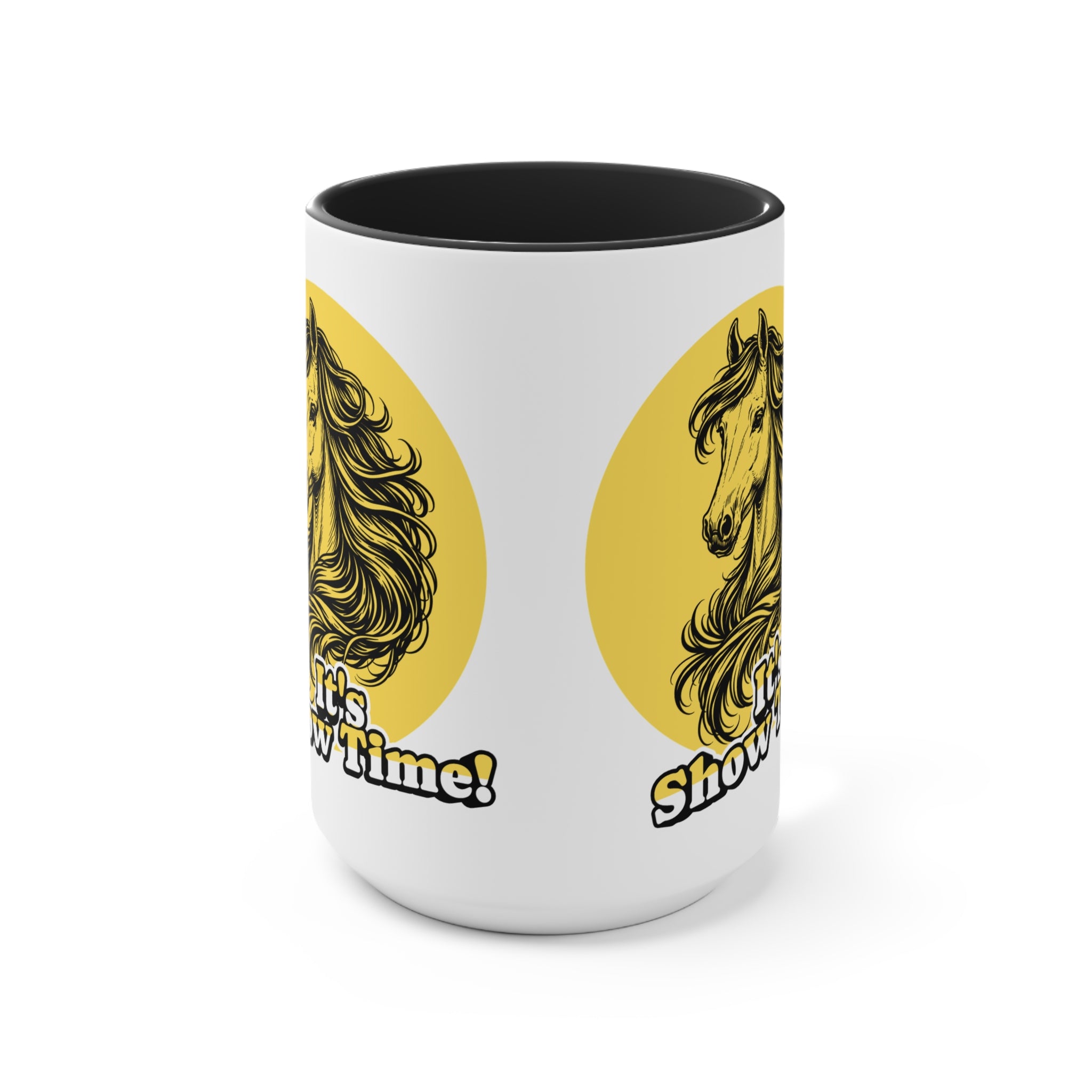 "It's Show Time!" Equestrian Themed Mug