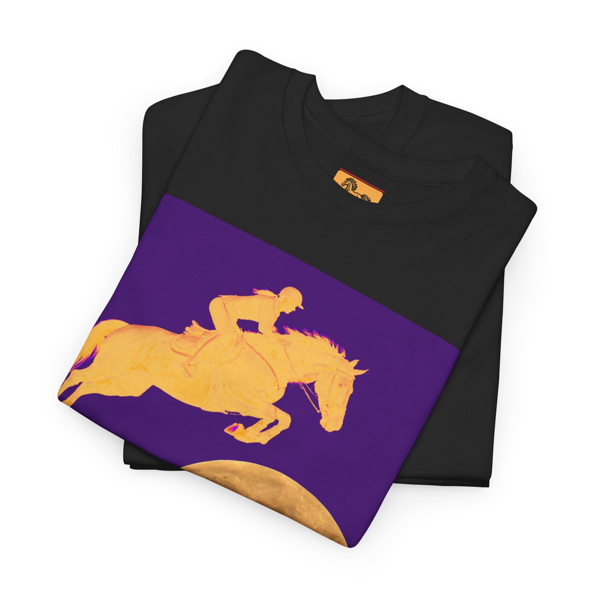 "Jump the Moon" Equestrian themed T shirt