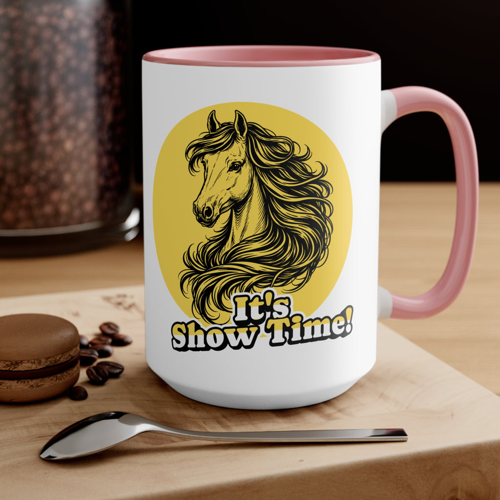 "It's Show Time!" Equestrian Themed Mug
