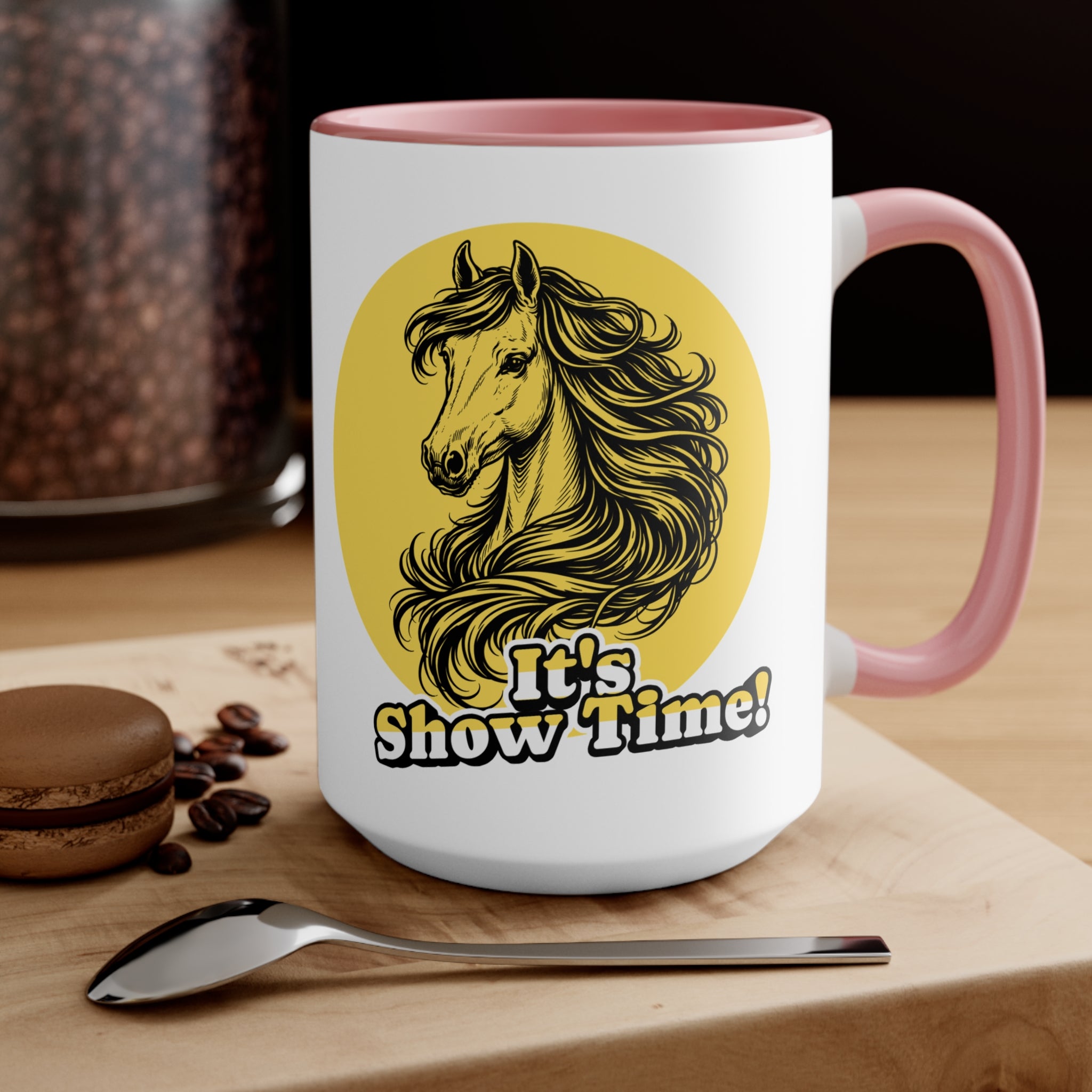 "It's Show Time!" Equestrian Themed Mug
