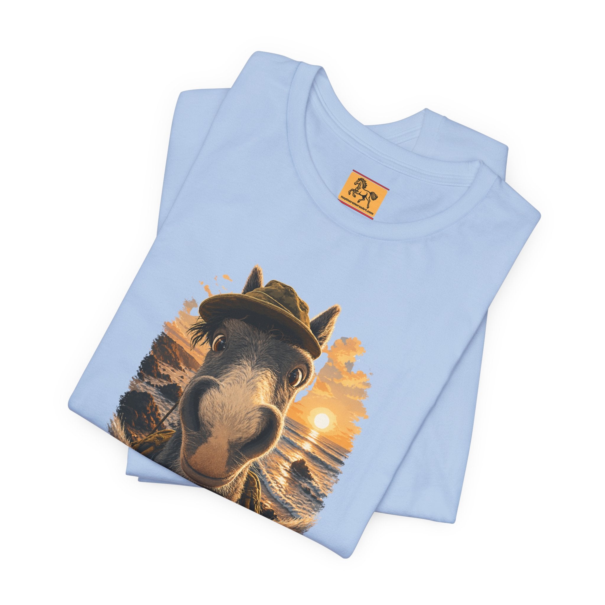 Beach Day Horse T-Shirt | "Hay There, Beach Day" Funny Graphic Tee