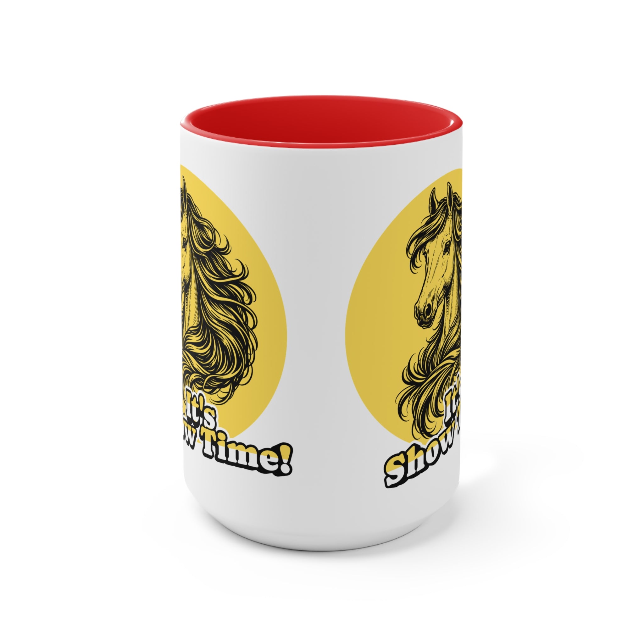 "It's Show Time!" Equestrian Themed Mug