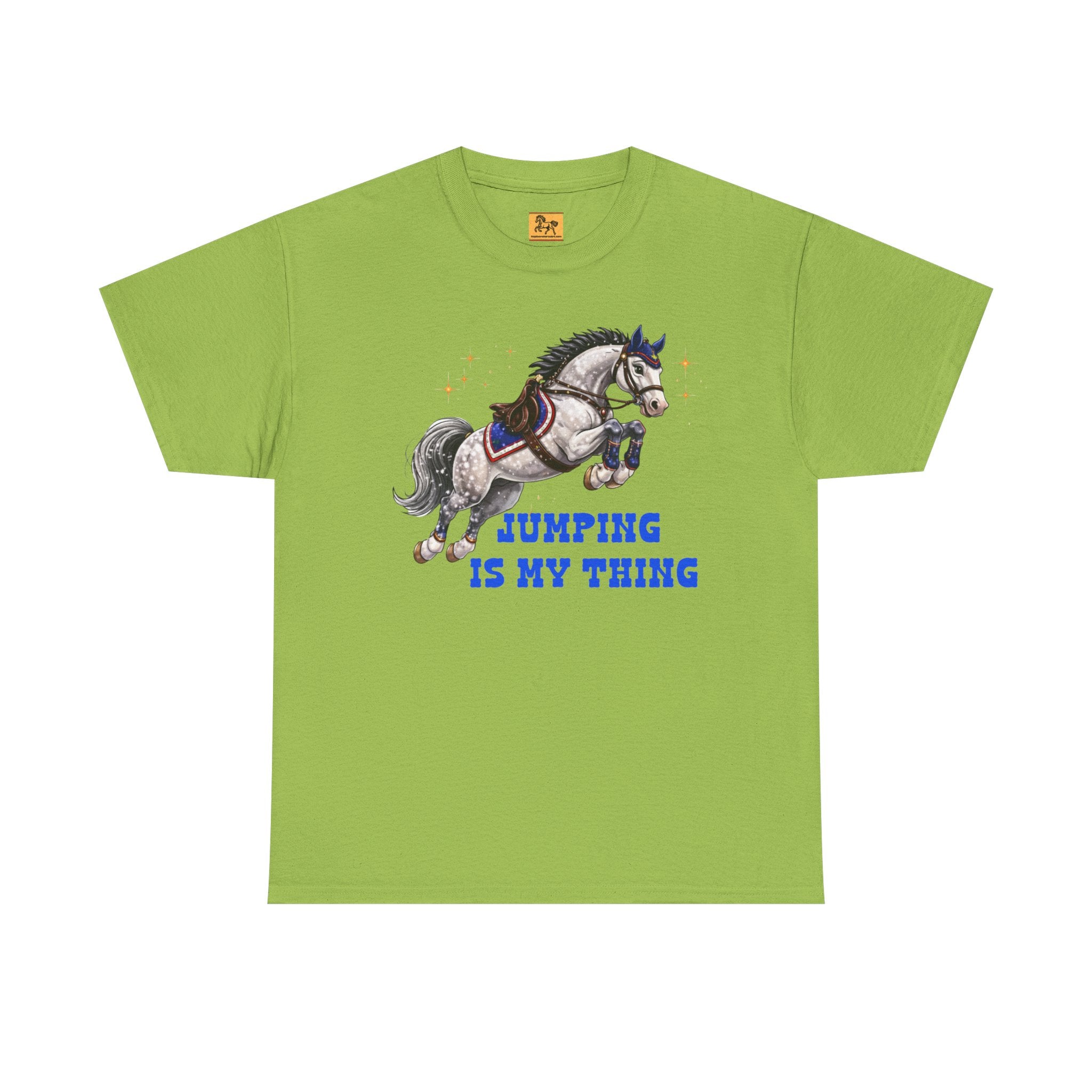 Jumping Is My Thing Equestrian Show Jumping T-Shirt Horse Pony ShowJump Graphic Tee