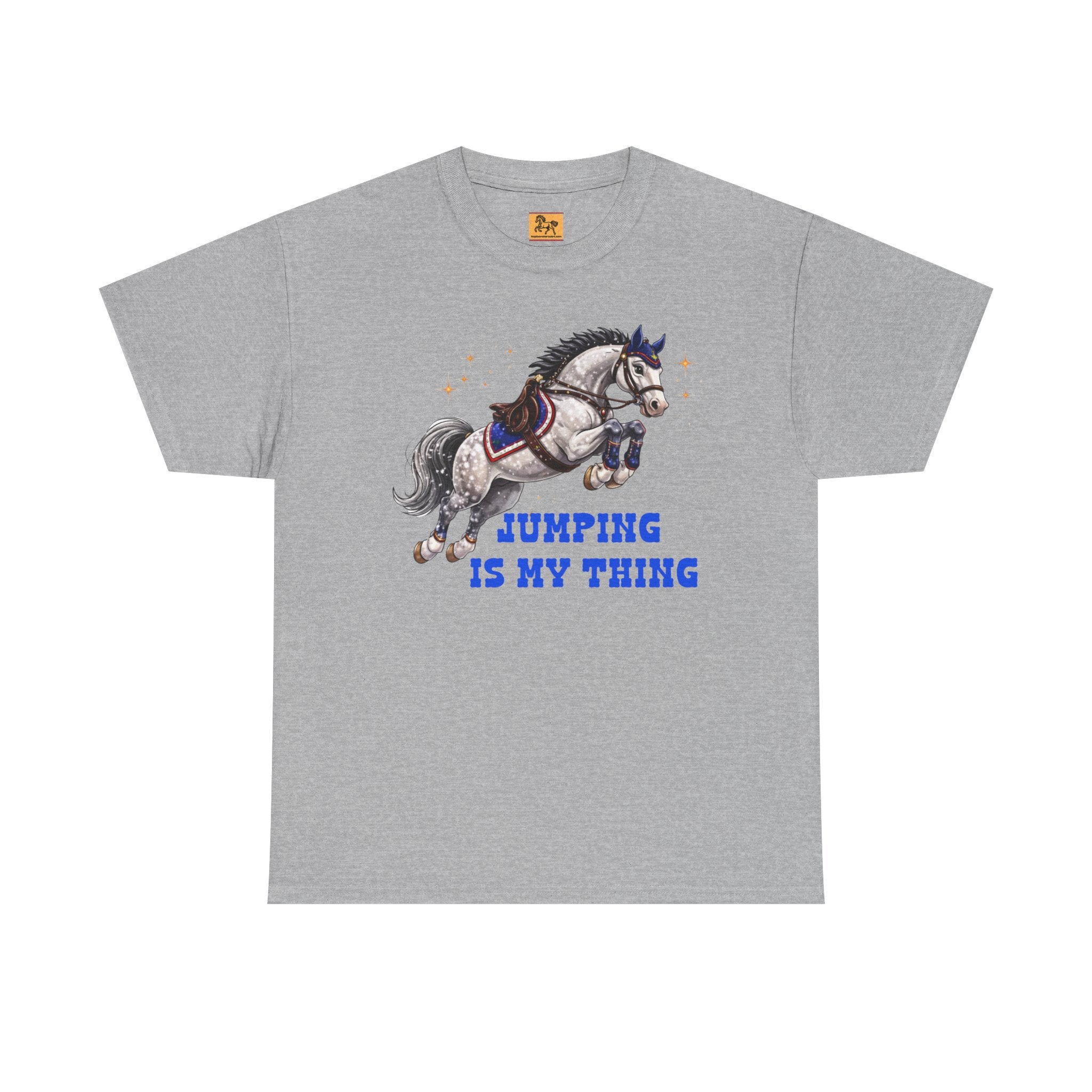 Jumping Is My Thing Equestrian Show Jumping T-Shirt Horse Pony ShowJump Graphic Tee