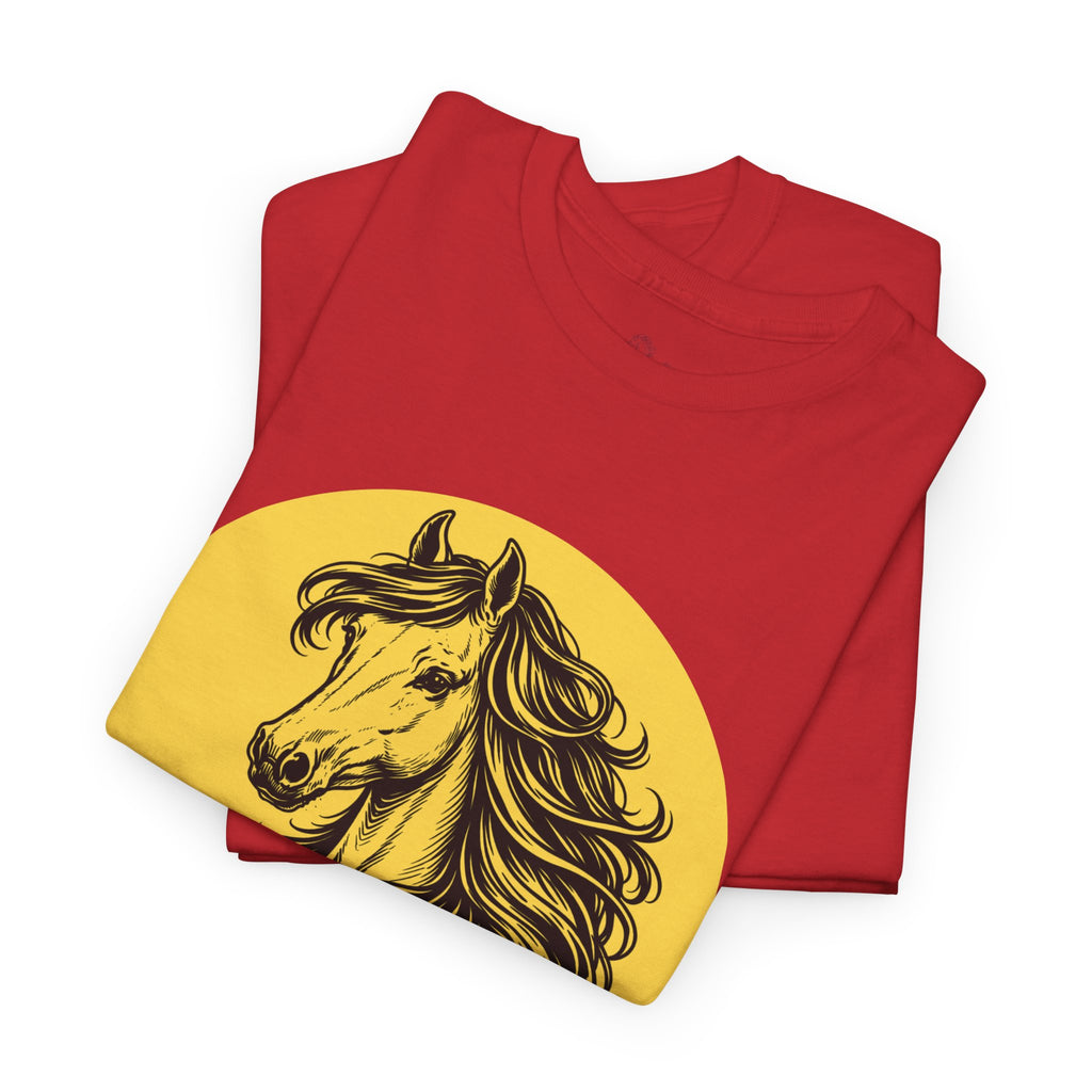 "It's Show Time!" Equestrian Sketch Graphic Tee | Horse Show T-Shirt for Riders