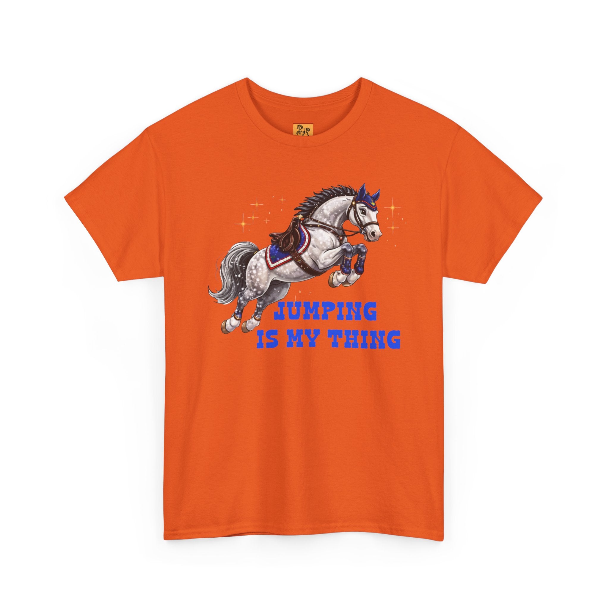Jumping Is My Thing Equestrian Show Jumping T-Shirt Horse Pony ShowJump Graphic Tee