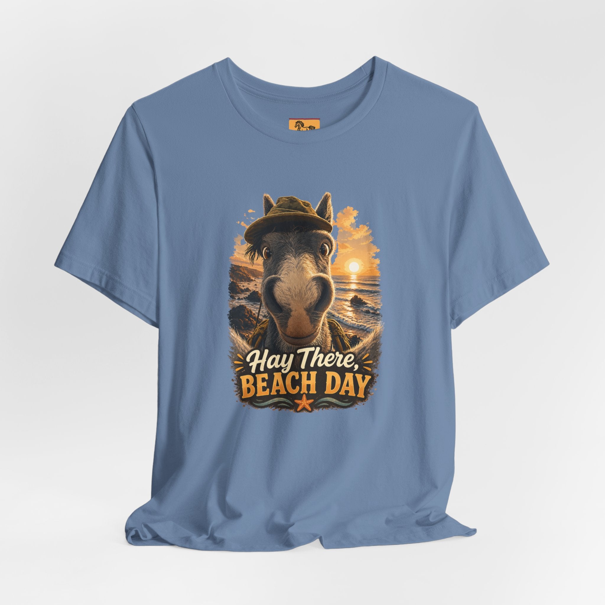 Beach Day Horse T-Shirt | "Hay There, Beach Day" Funny Graphic Tee