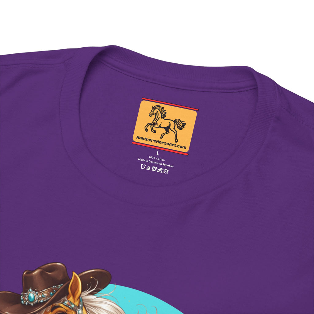 "It's Show Time!" Equestrian T-Shirt | Large Logo Horse Fun Graphic Tee