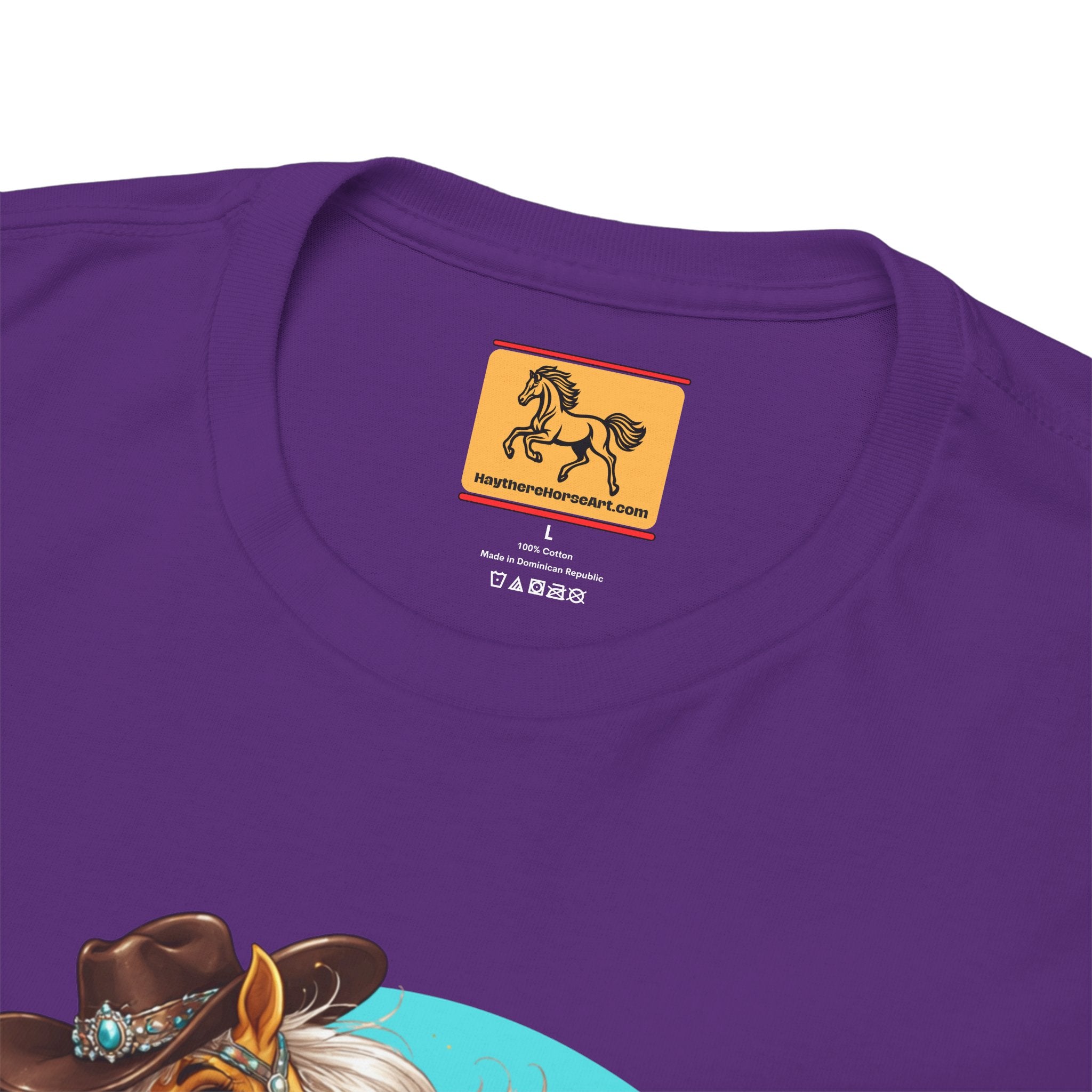 "It's Show Time!" Equestrian T-Shirt | Large Logo Horse Fun Graphic Tee