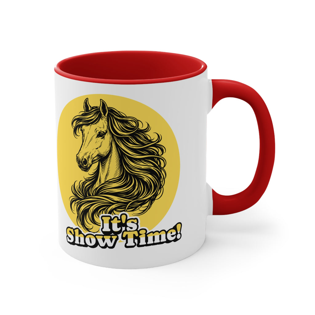 "It's Show Time!" Equestrian Themed Mug