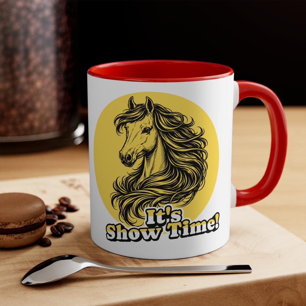 "It's Show Time!" Equestrian Themed Mug