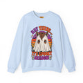 Hay There, It's Spooky Season! Ghost Horse Halloween Sweatshirt Funny Equestrian Crewneck