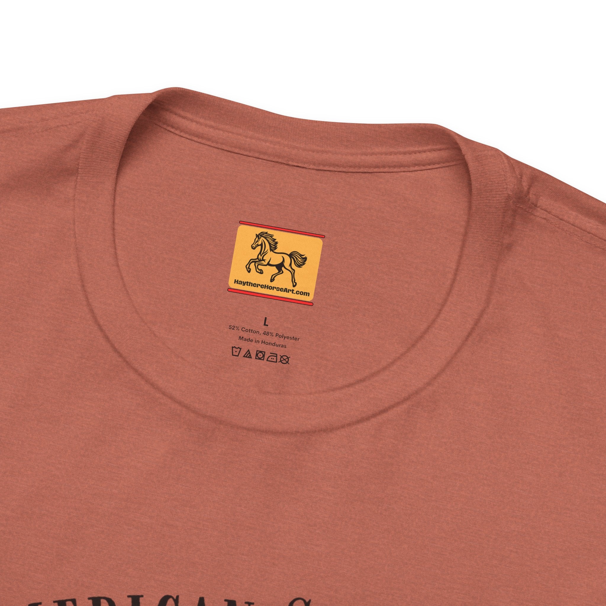 Horse Life American Summer T-Shirt | Rustic Equestrian Vintage Tee