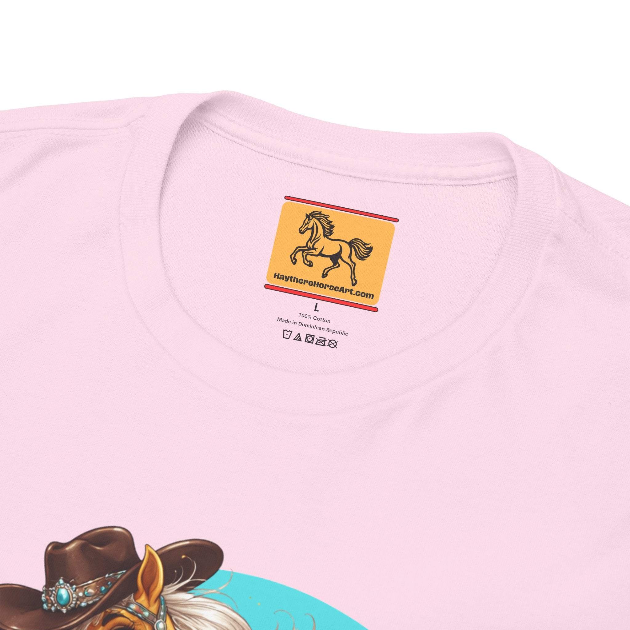 "It's Show Time!" Equestrian T-Shirt | Large Logo Horse Fun Graphic Tee