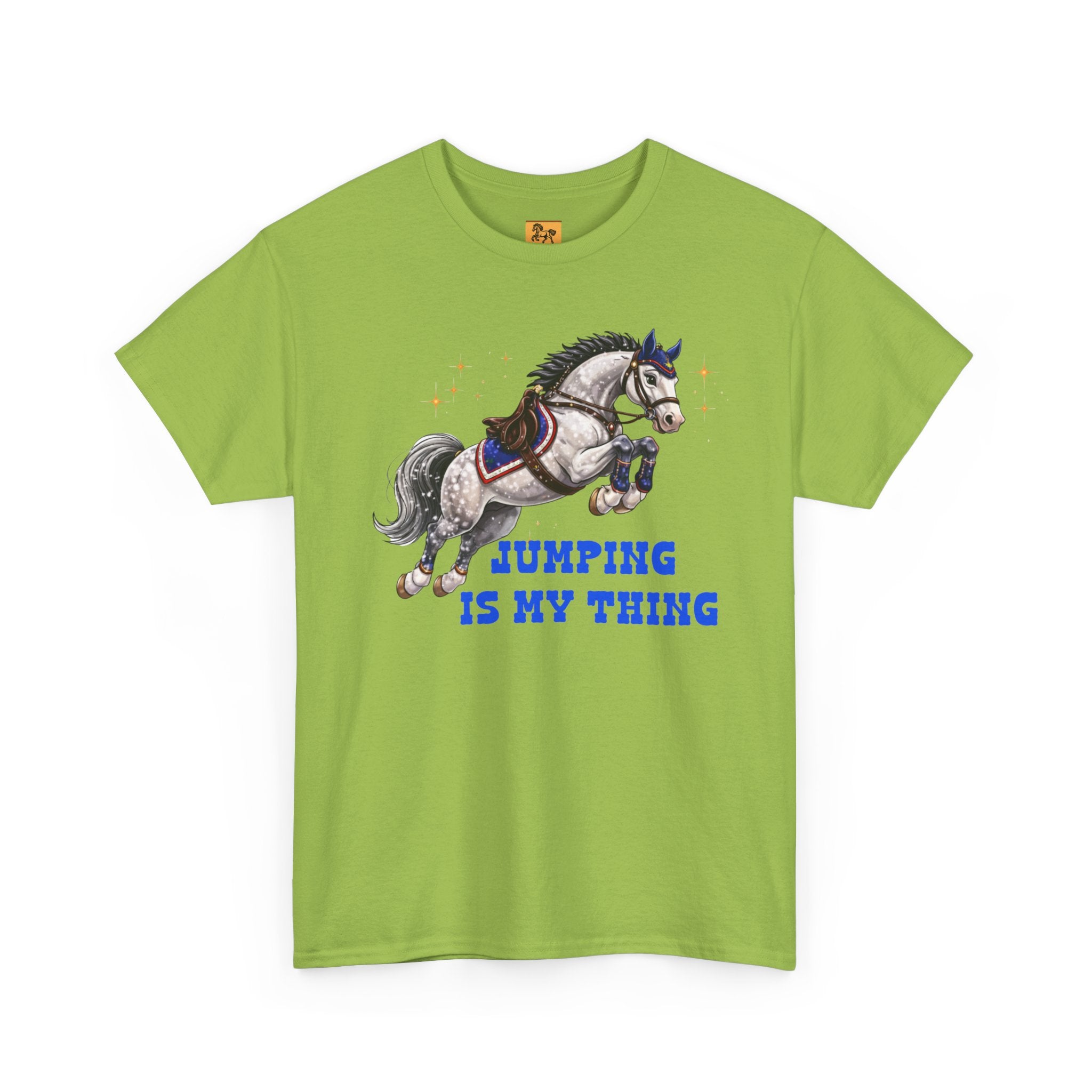 Jumping Is My Thing Equestrian Show Jumping T-Shirt Horse Pony ShowJump Graphic Tee