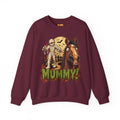 Mummy! Spooky Horse Halloween Sweatshirt Funny Haunted Pony Crewneck