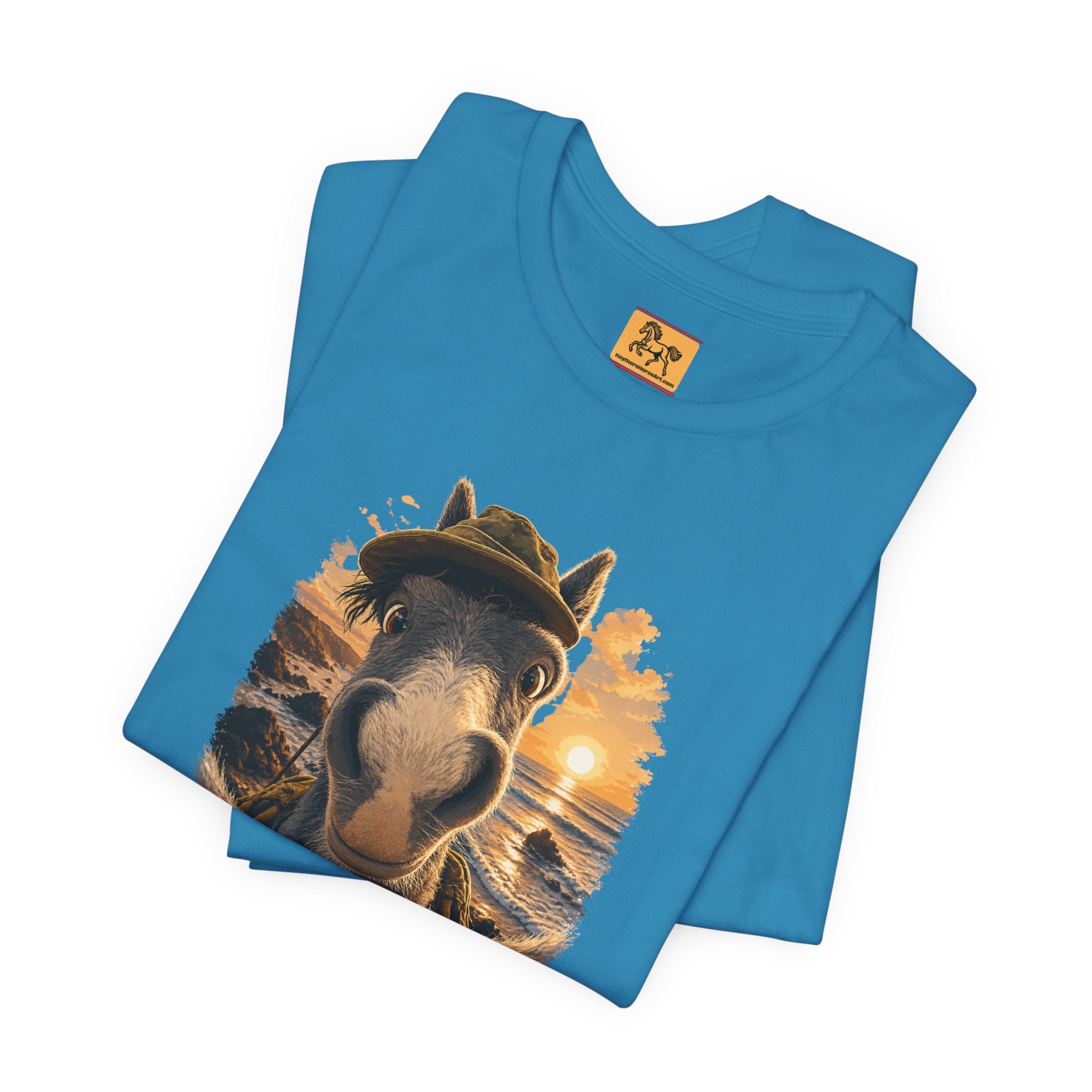 Beach Day Horse T-Shirt | "Hay There, Beach Day" Funny Graphic Tee