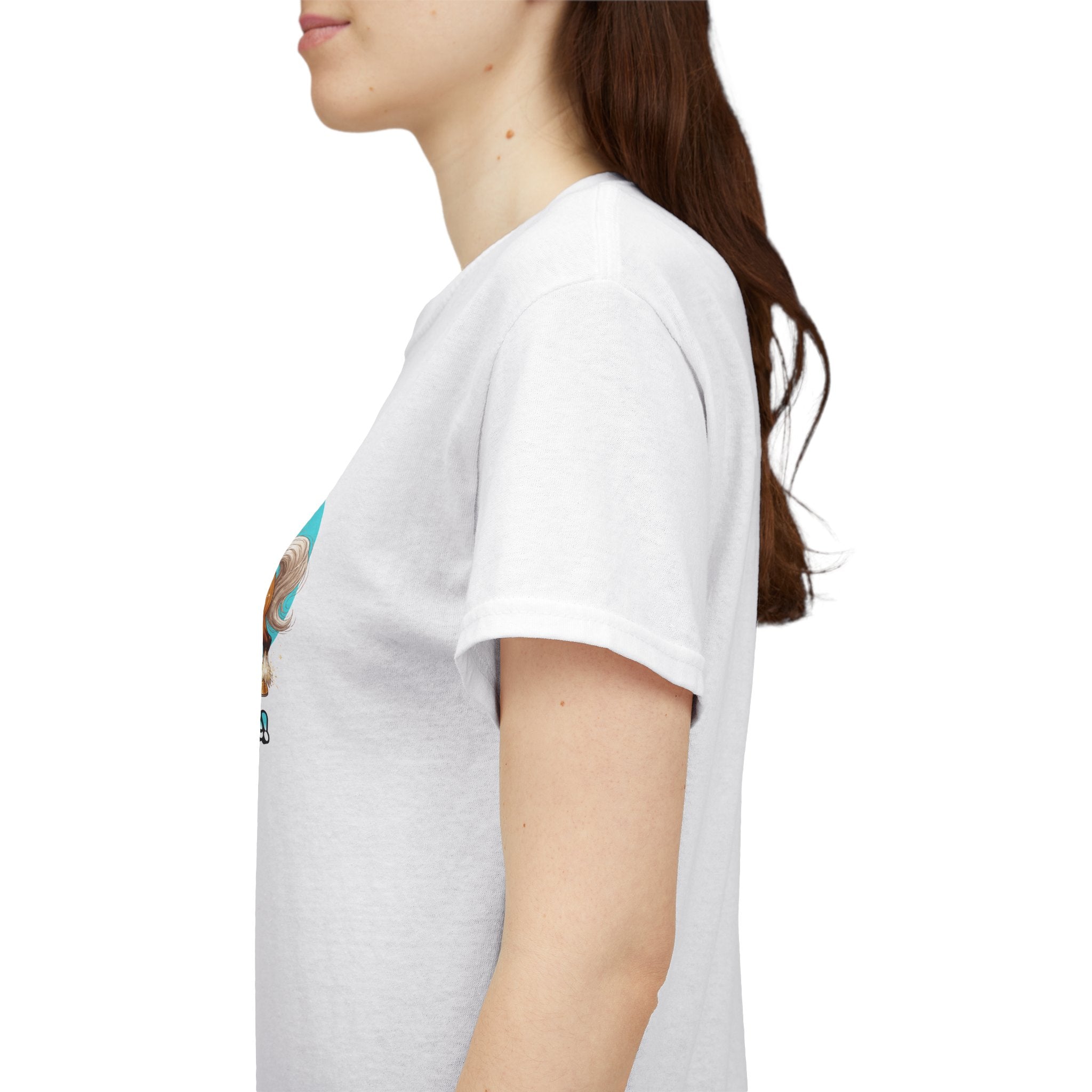 "It's Show Time!" Equestrian T-Shirt | Small Logo Horse Show Graphic Tee