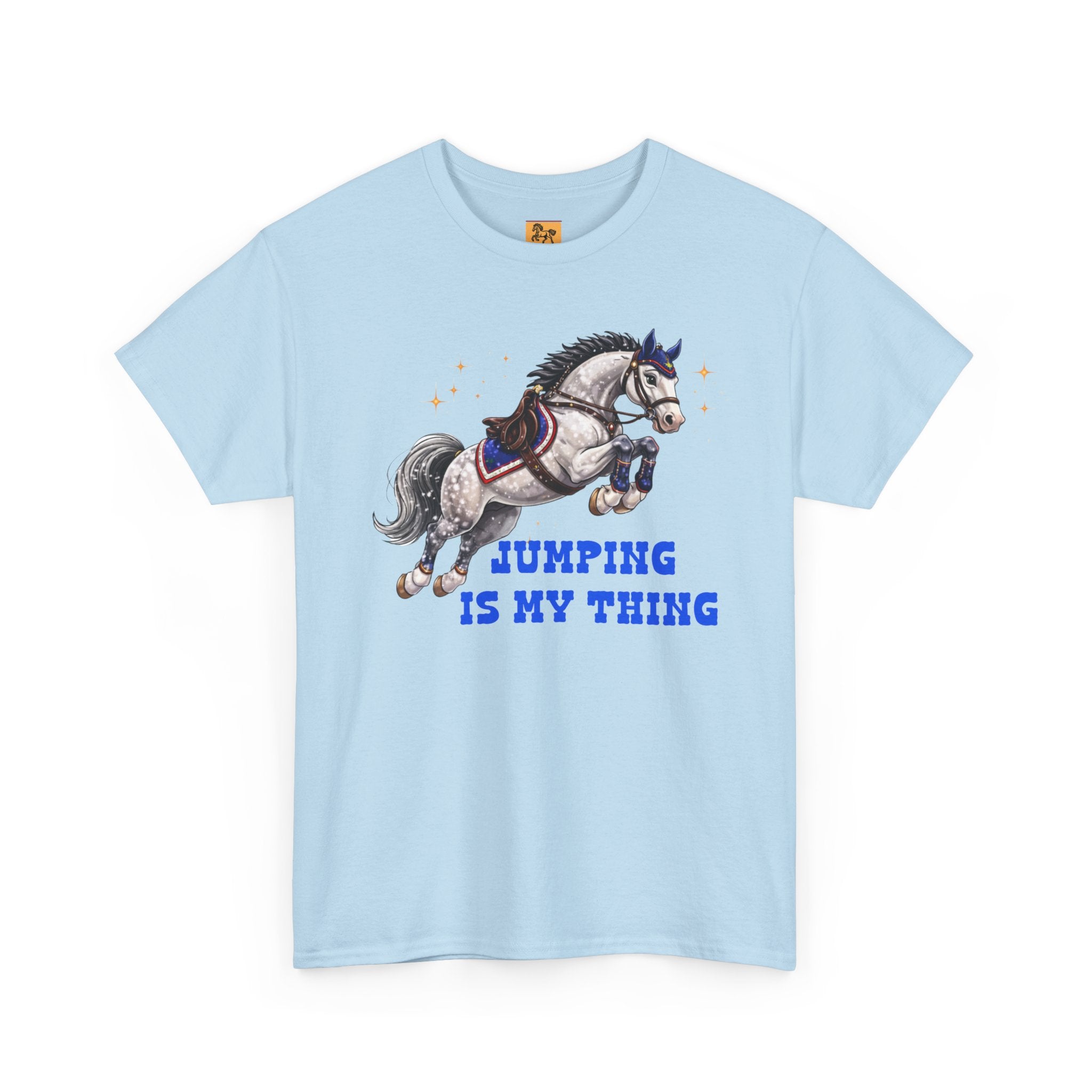 Jumping Is My Thing Equestrian Show Jumping T-Shirt Horse Pony ShowJump Graphic Tee
