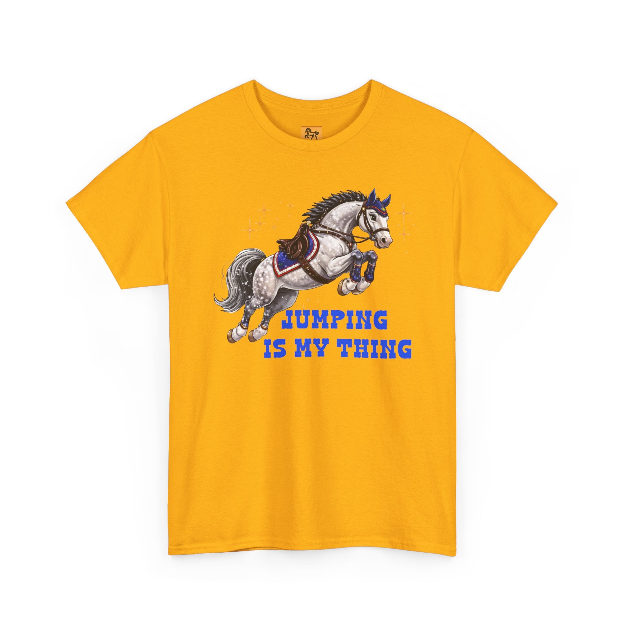 Jumping Is My Thing Equestrian Show Jumping T-Shirt Horse Pony ShowJump Graphic Tee