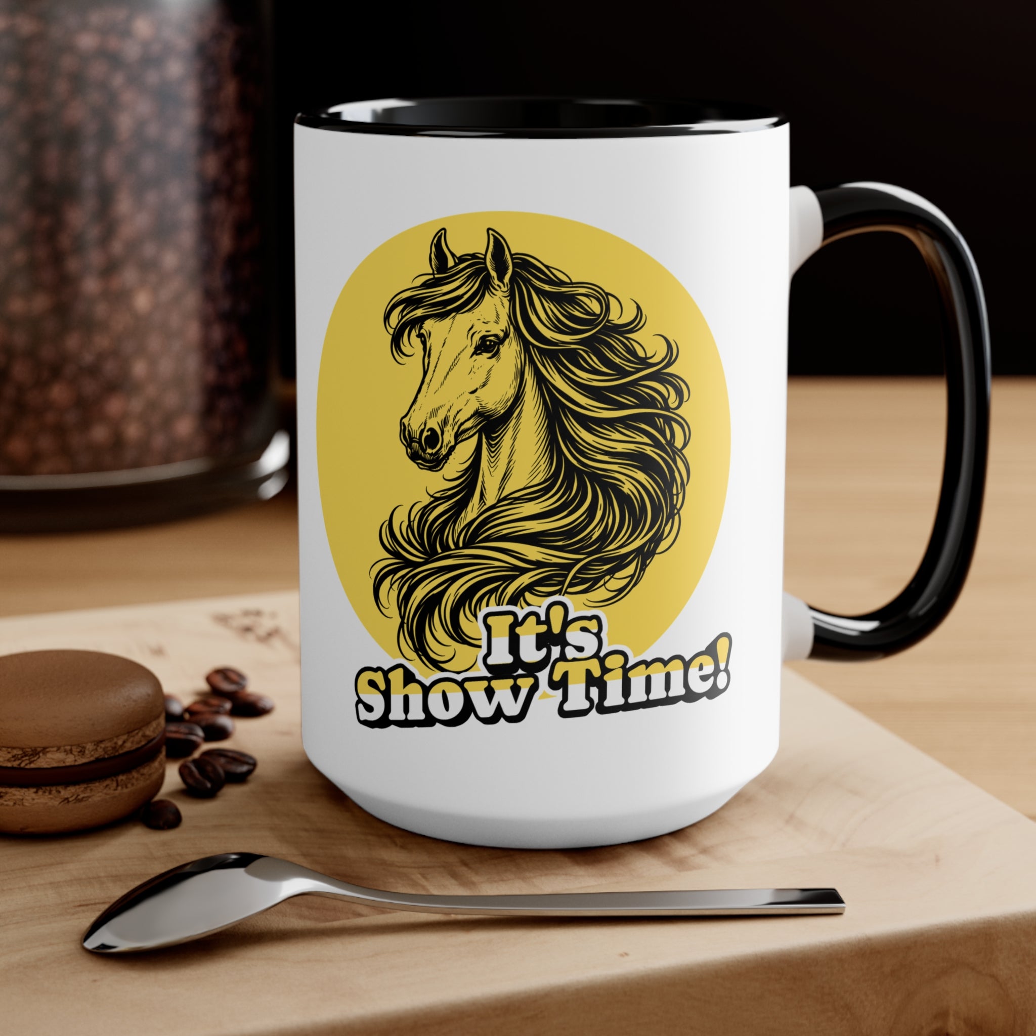 "It's Show Time!" Equestrian Themed Mug