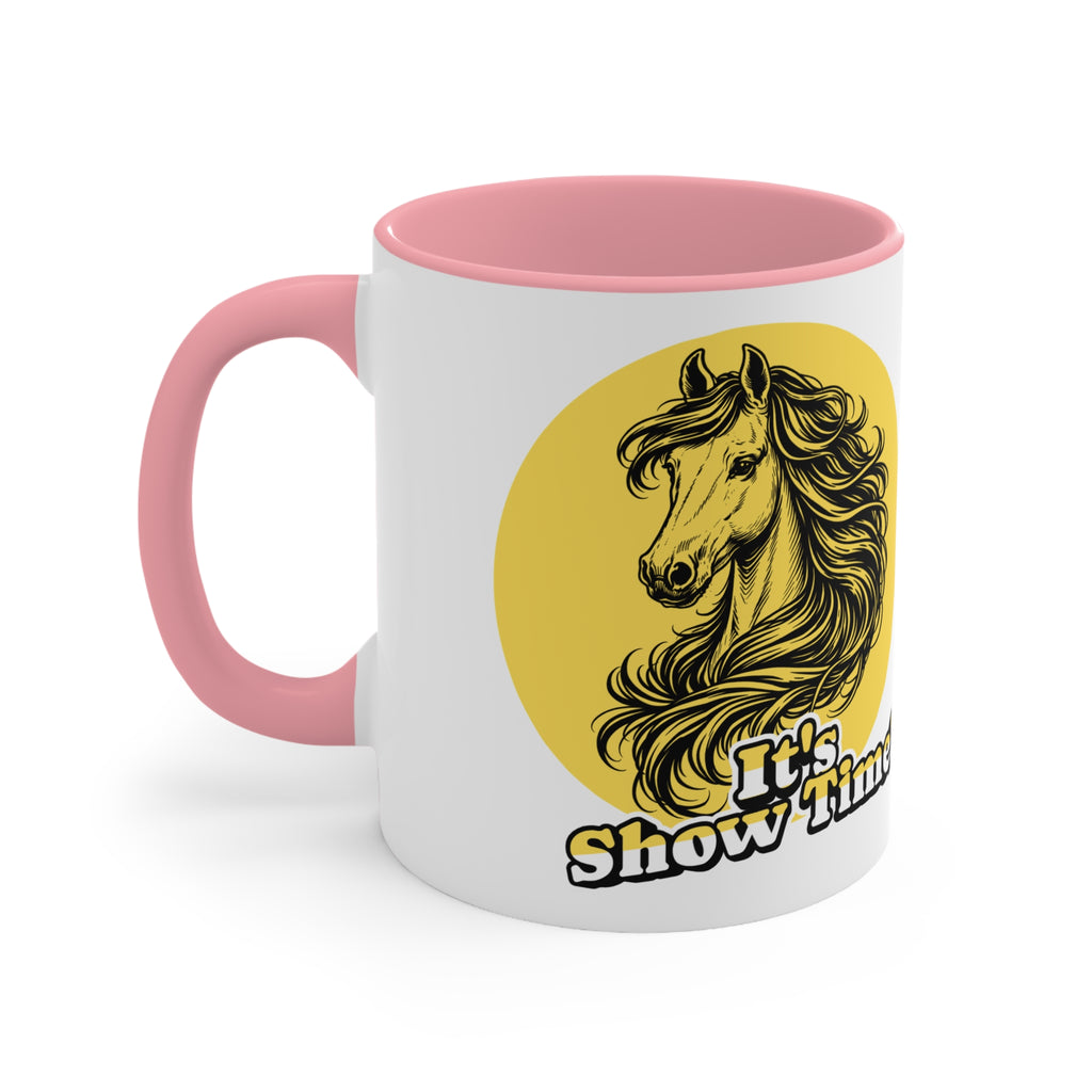 "It's Show Time!" Equestrian Themed Mug