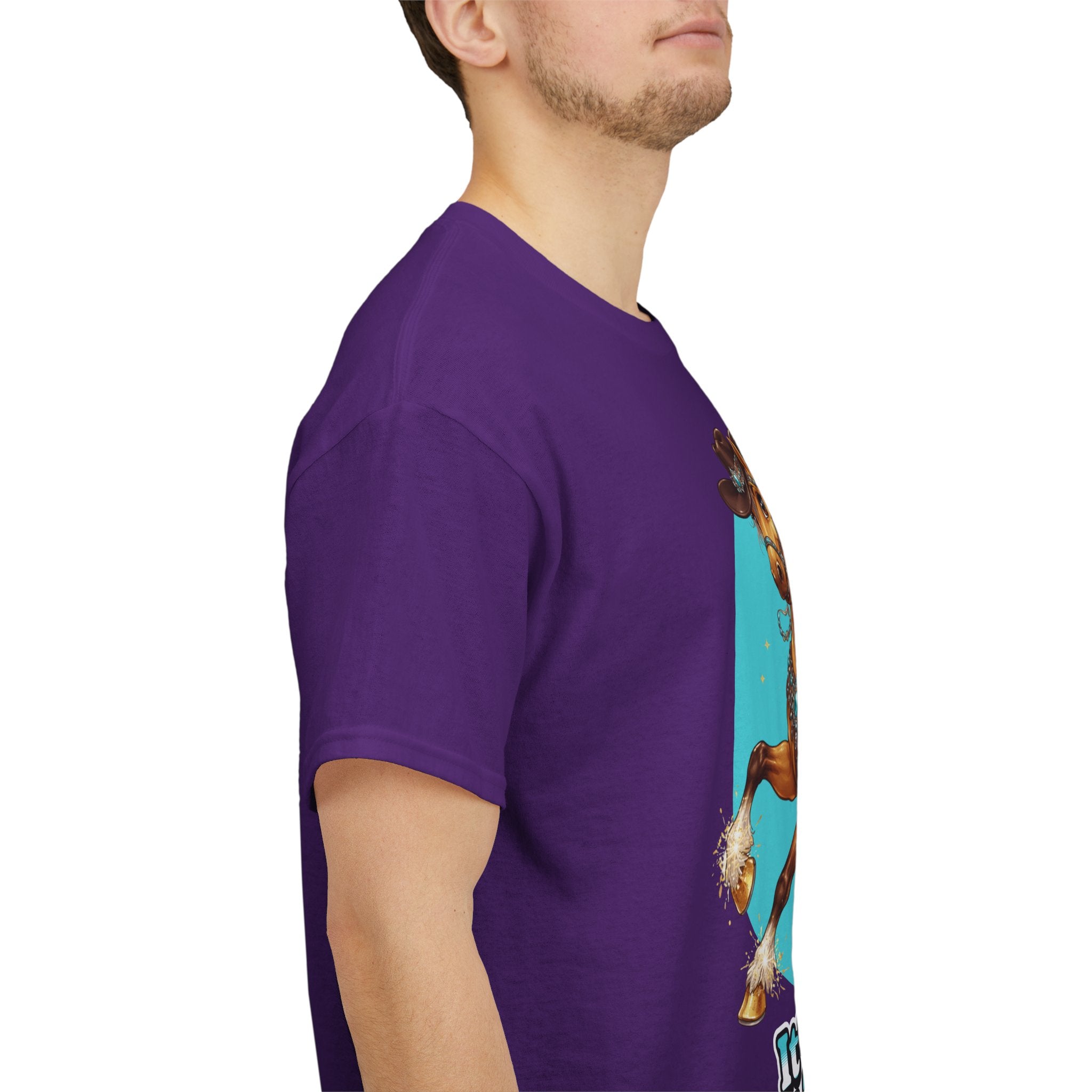 "It's Show Time!" Equestrian T-Shirt | Large Logo Horse Fun Graphic Tee