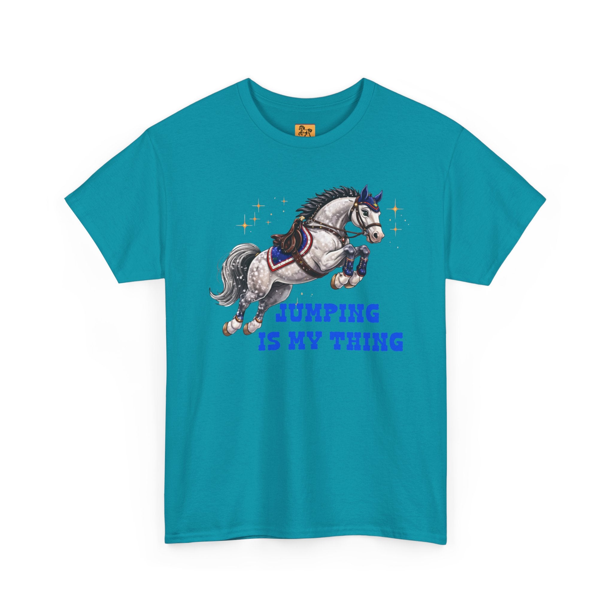 Jumping Is My Thing Equestrian Show Jumping T-Shirt Horse Pony ShowJump Graphic Tee