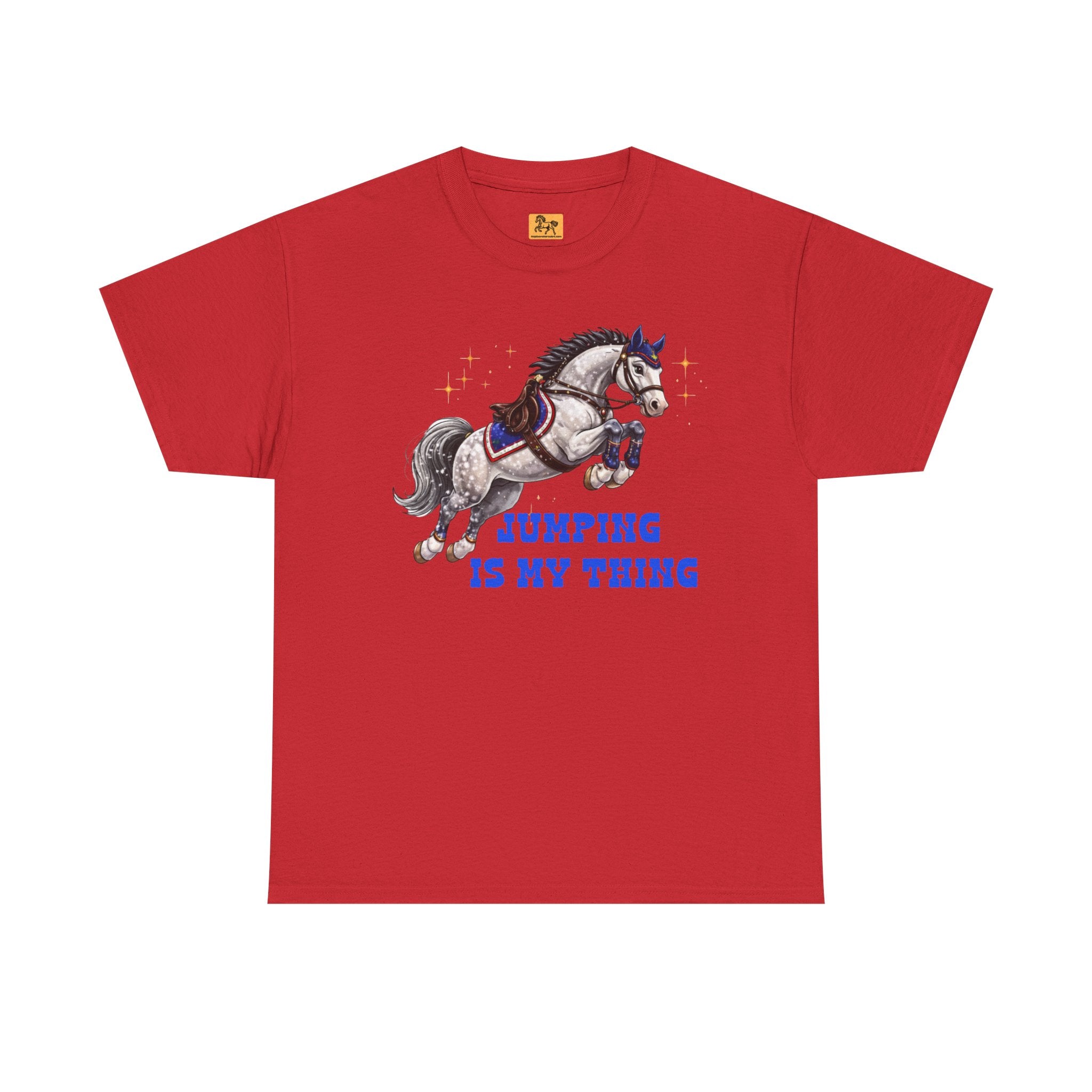 Jumping Is My Thing Equestrian Show Jumping T-Shirt Horse Pony ShowJump Graphic Tee