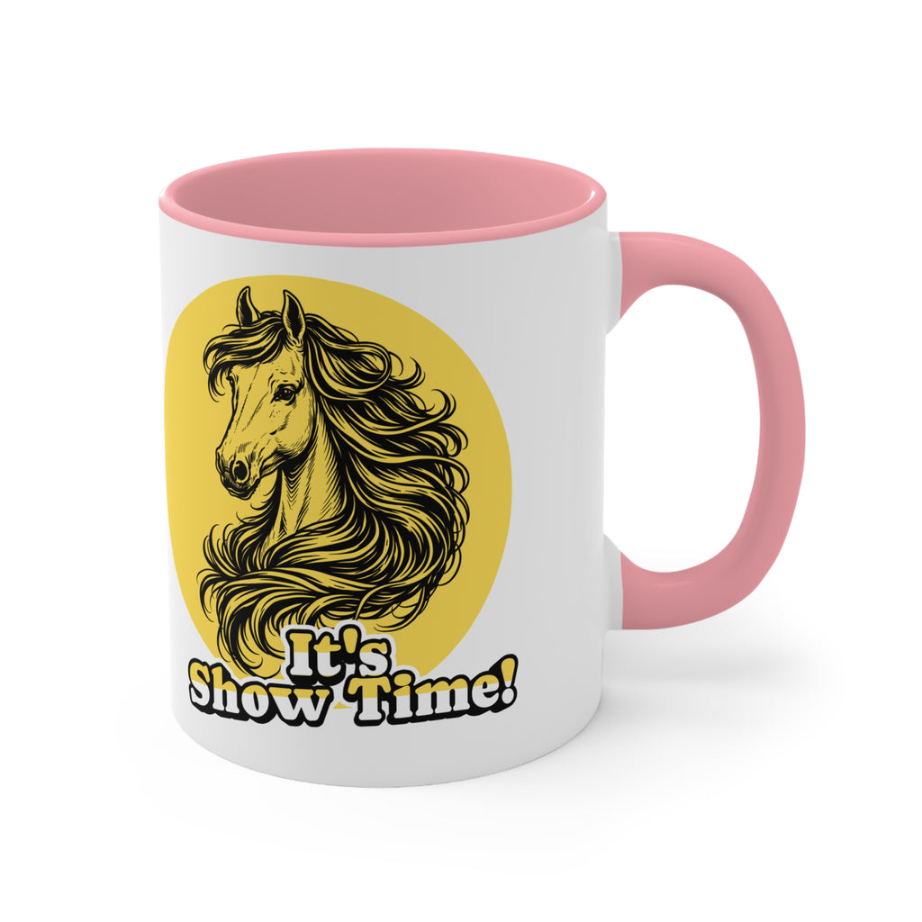"It's Show Time!" Equestrian Themed Mug