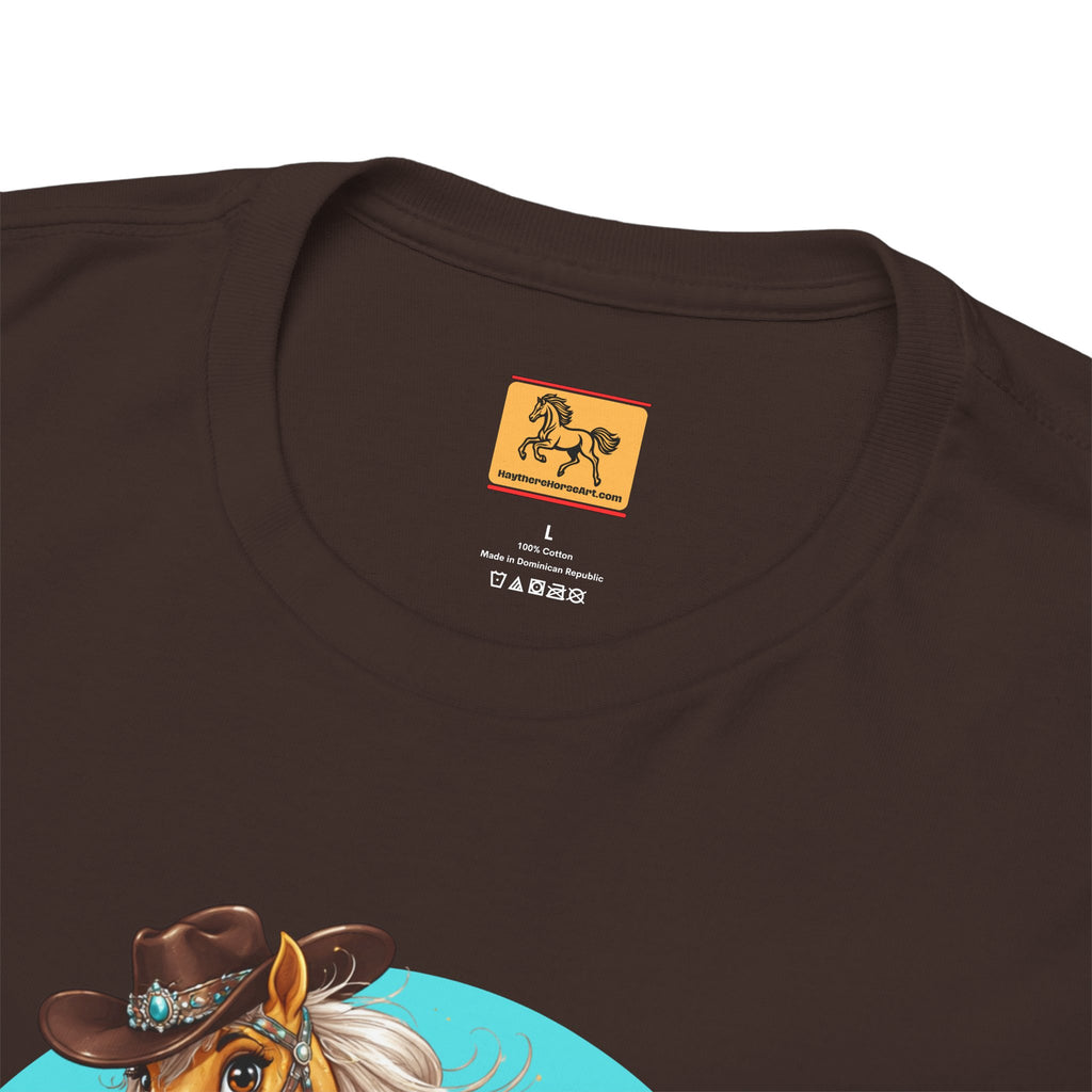 "It's Show Time!" Equestrian T-Shirt Large Logo Horse Fun Graphic Tee
