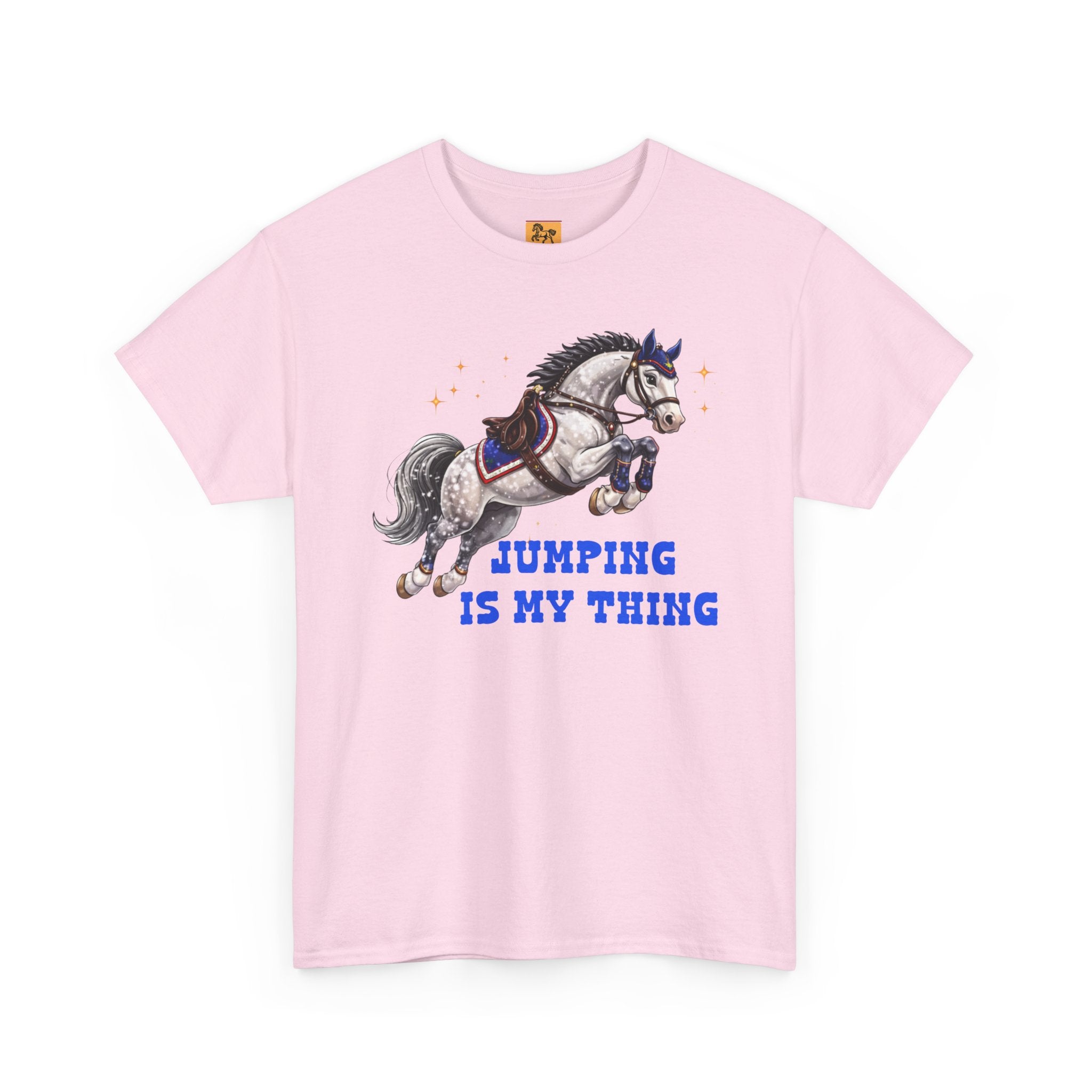 Jumping Is My Thing Equestrian Show Jumping T-Shirt Horse Pony ShowJump Graphic Tee