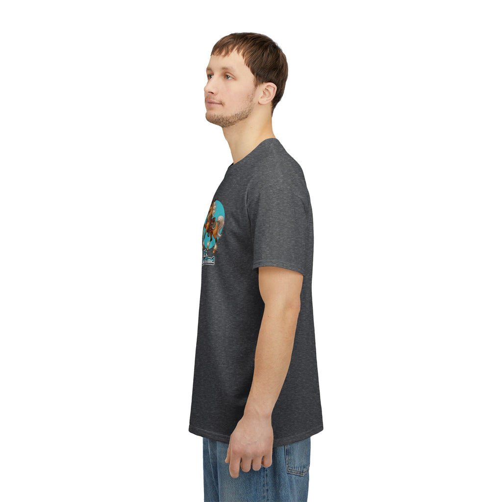"It's Show Time!" Equestrian T-Shirt | Small Logo Horse Show Graphic Tee