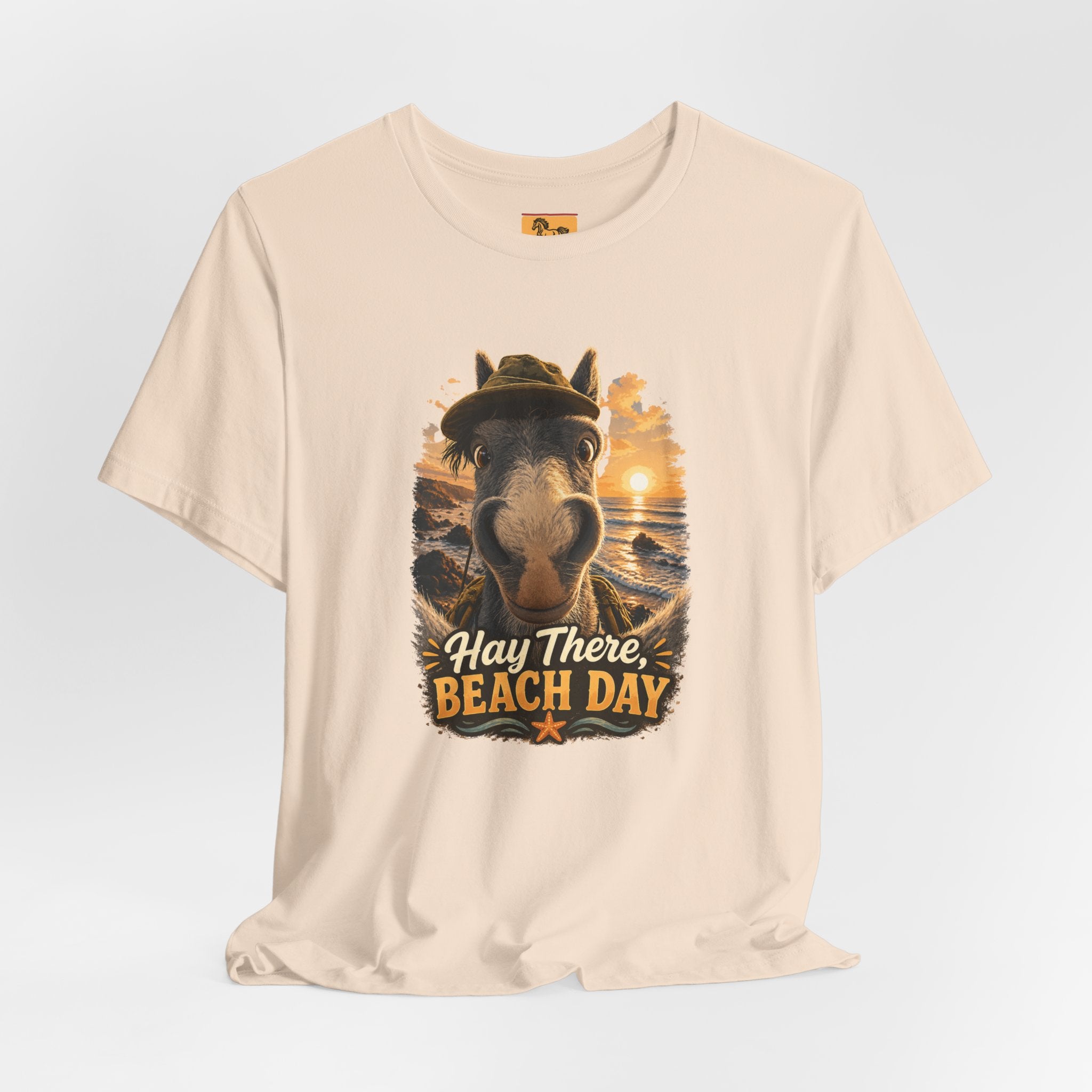 Beach Day Horse T-Shirt | "Hay There, Beach Day" Funny Graphic Tee