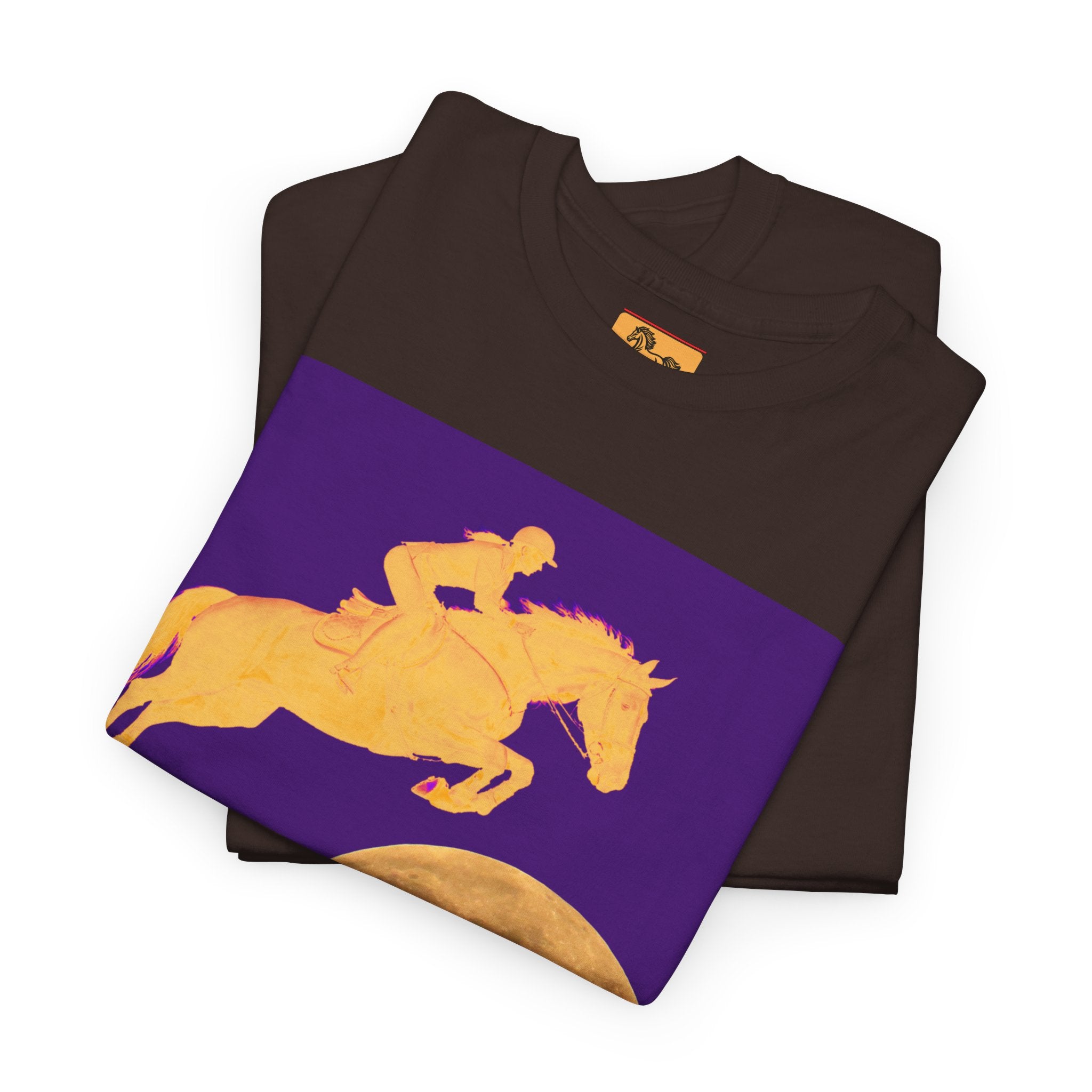 "Jump the Moon" Equestrian themed T shirt