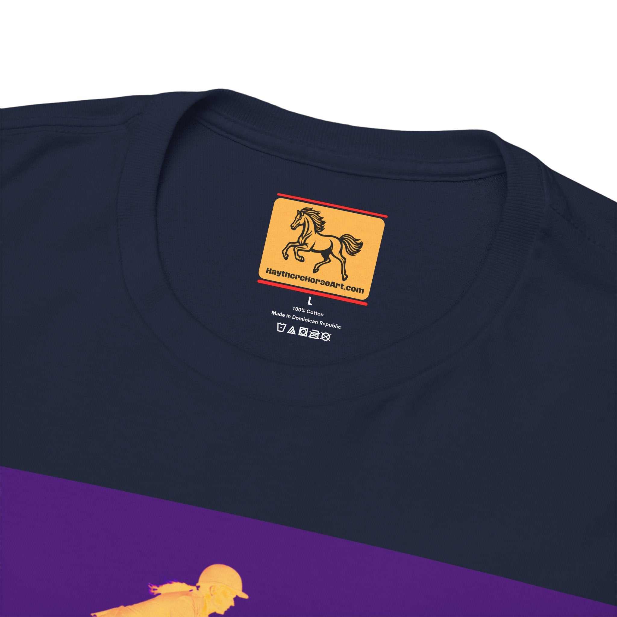 "Jump the Moon" Equestrian themed T shirt