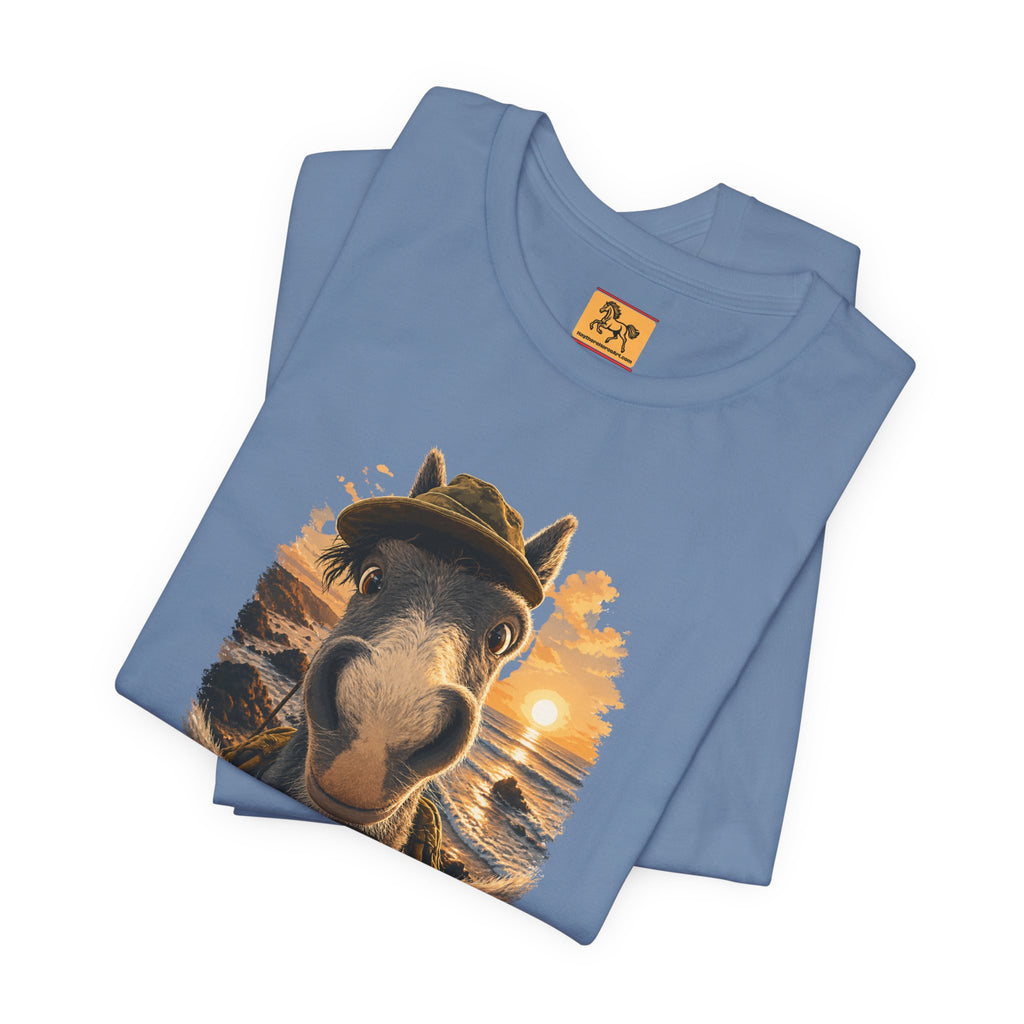Beach Day Horse T-Shirt | "Hay There, Beach Day" Funny Graphic Tee