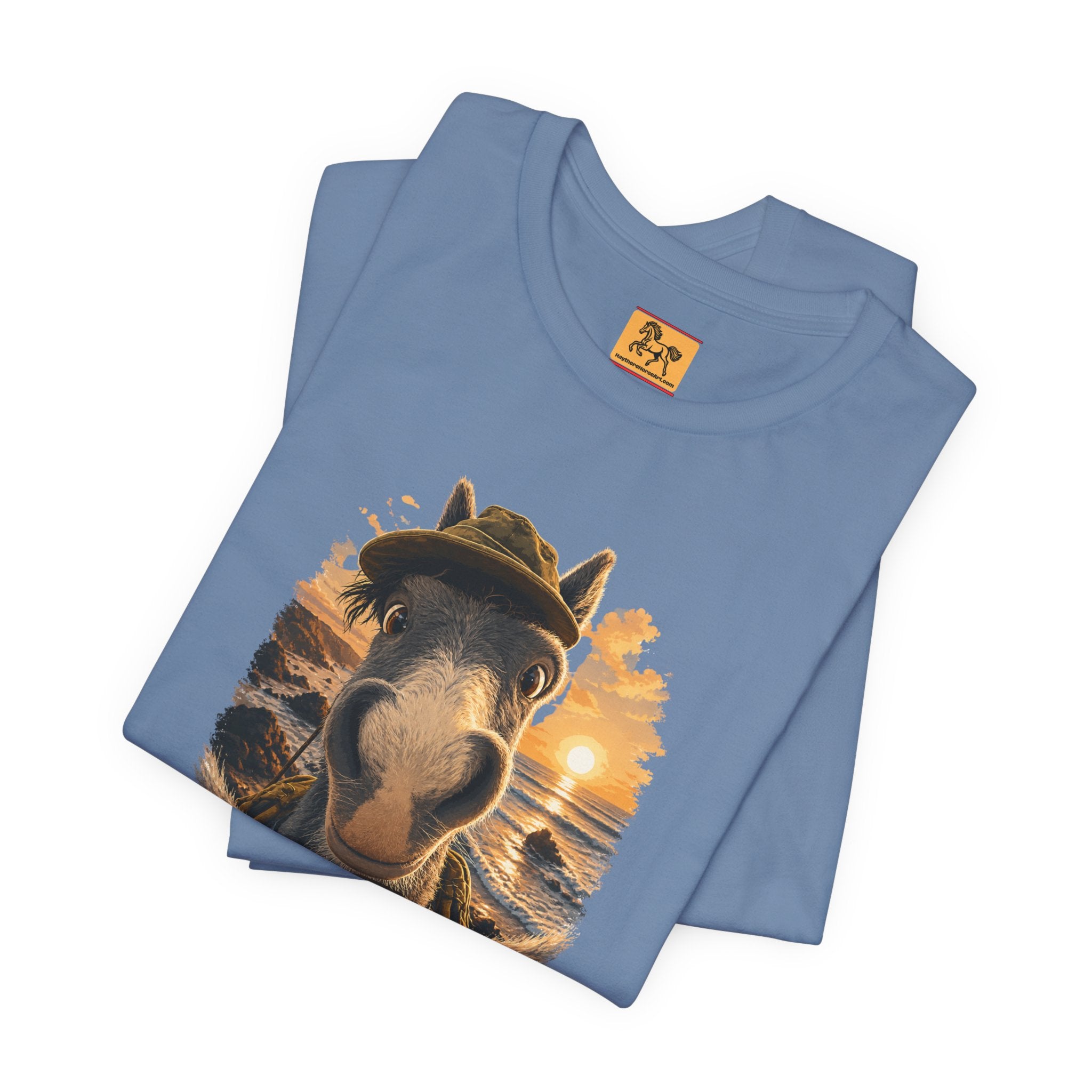 Beach Day Horse T-Shirt | "Hay There, Beach Day" Funny Graphic Tee