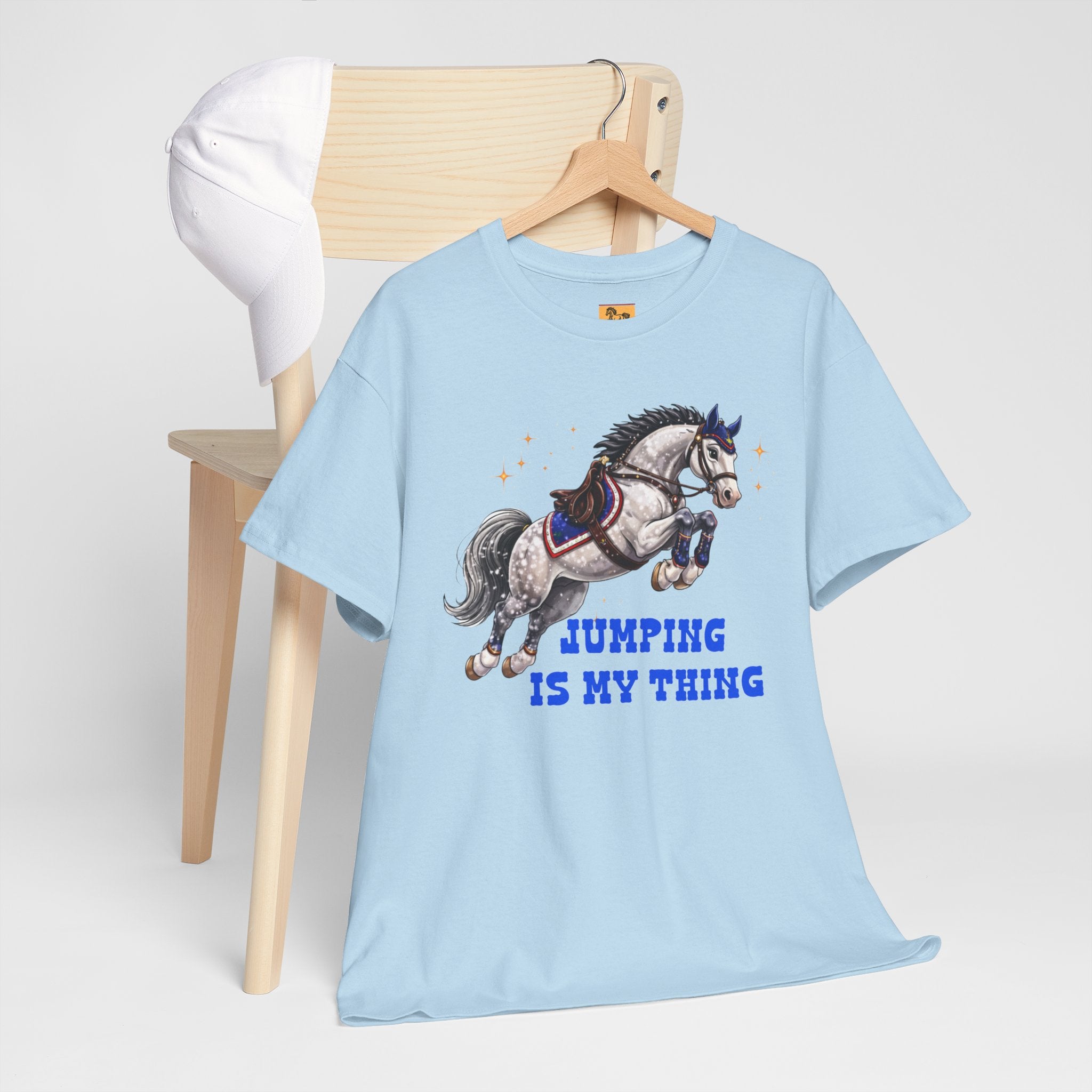 Jumping Is My Thing Equestrian Show Jumping T-Shirt Horse Pony ShowJump Graphic Tee