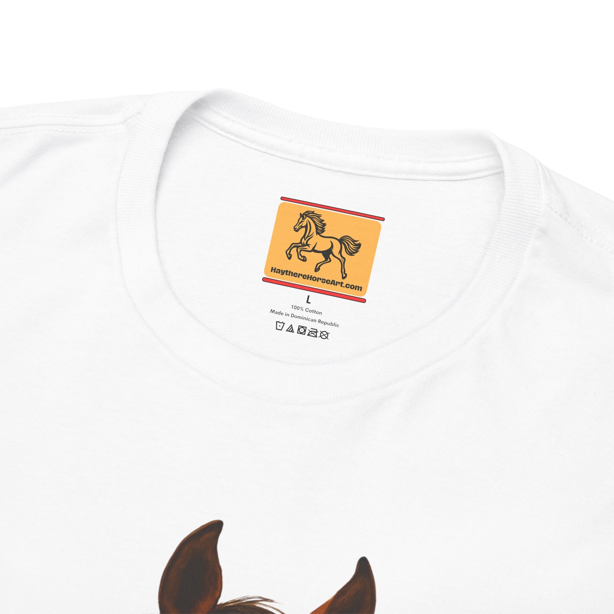 "Life with Horses Isn't Always Picture Perfect" Graphic Tee | Funny Equestrian T-Shirt