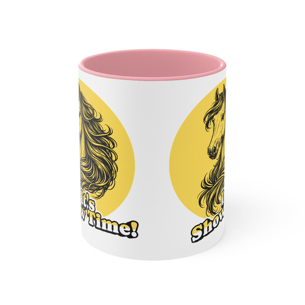 "It's Show Time!" Equestrian Themed Mug