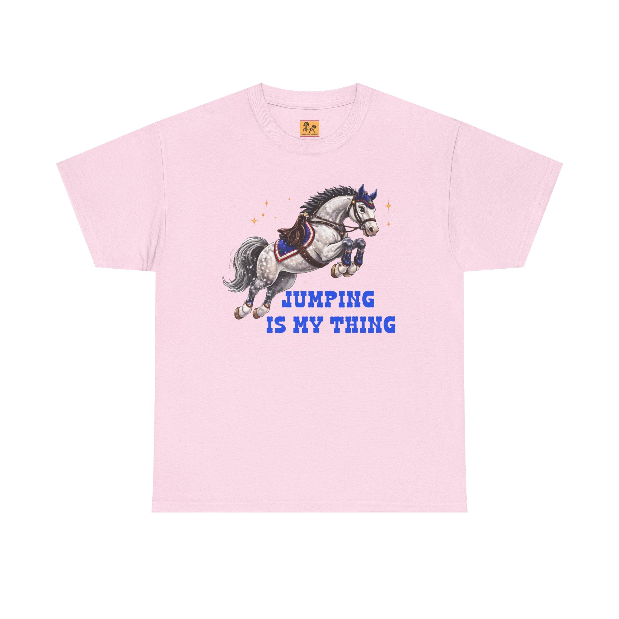Jumping Is My Thing Equestrian Show Jumping T-Shirt Horse Pony ShowJump Graphic Tee
