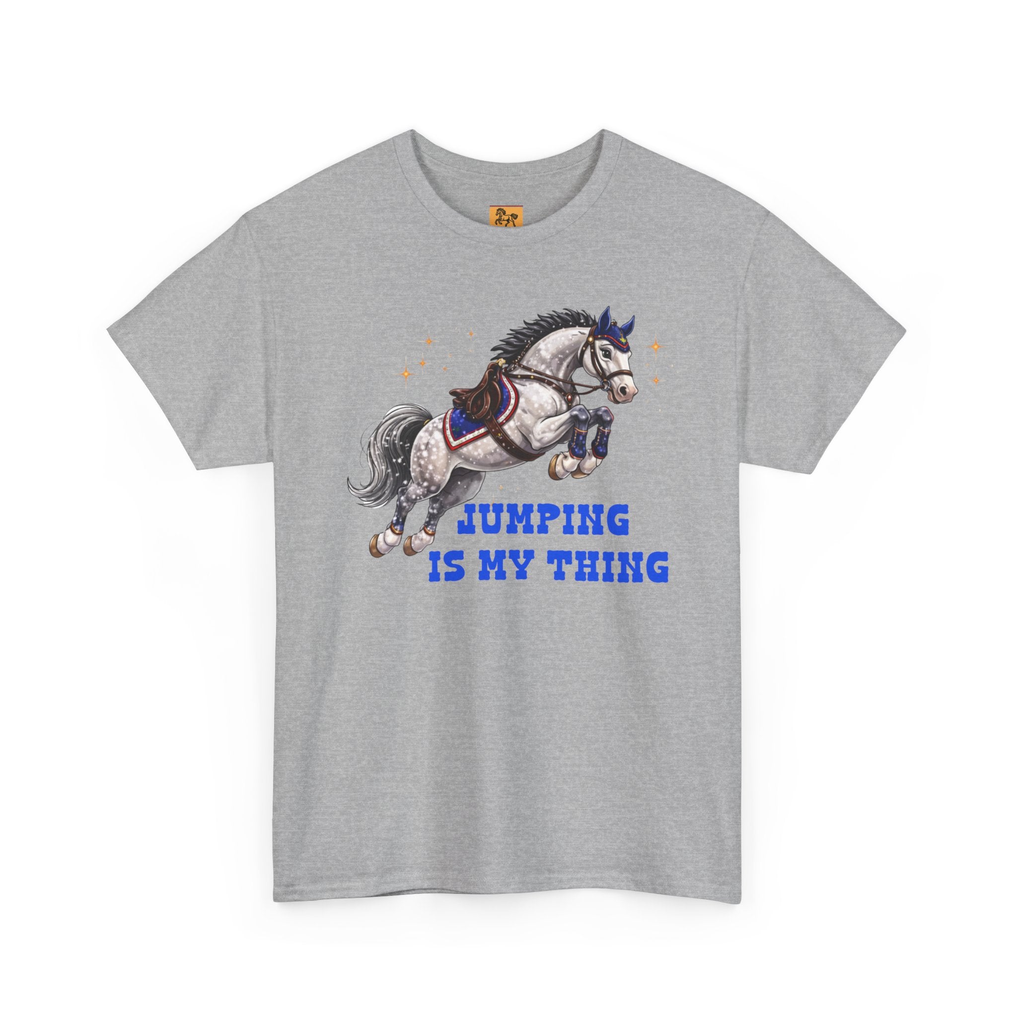 Jumping Is My Thing Equestrian Show Jumping T-Shirt Horse Pony ShowJump Graphic Tee
