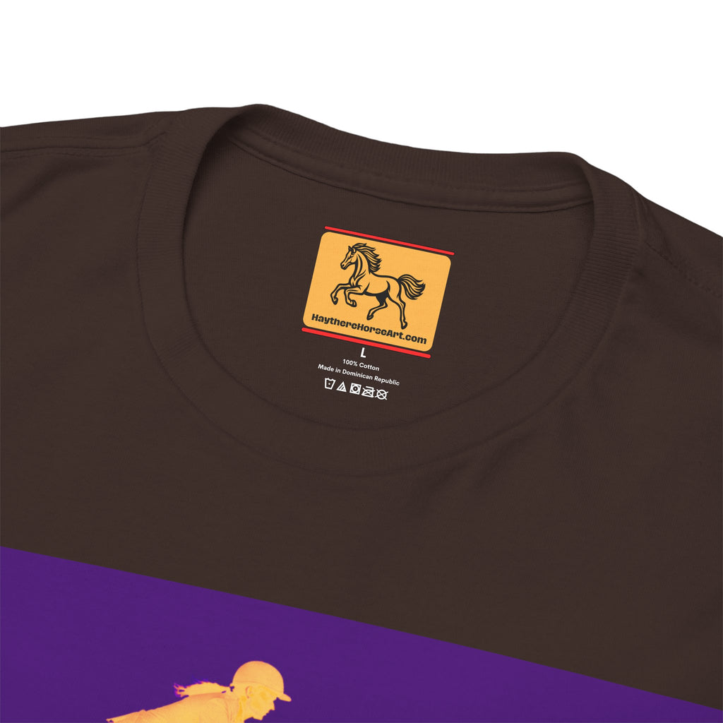 "Jump the Moon" Equestrian themed T shirt