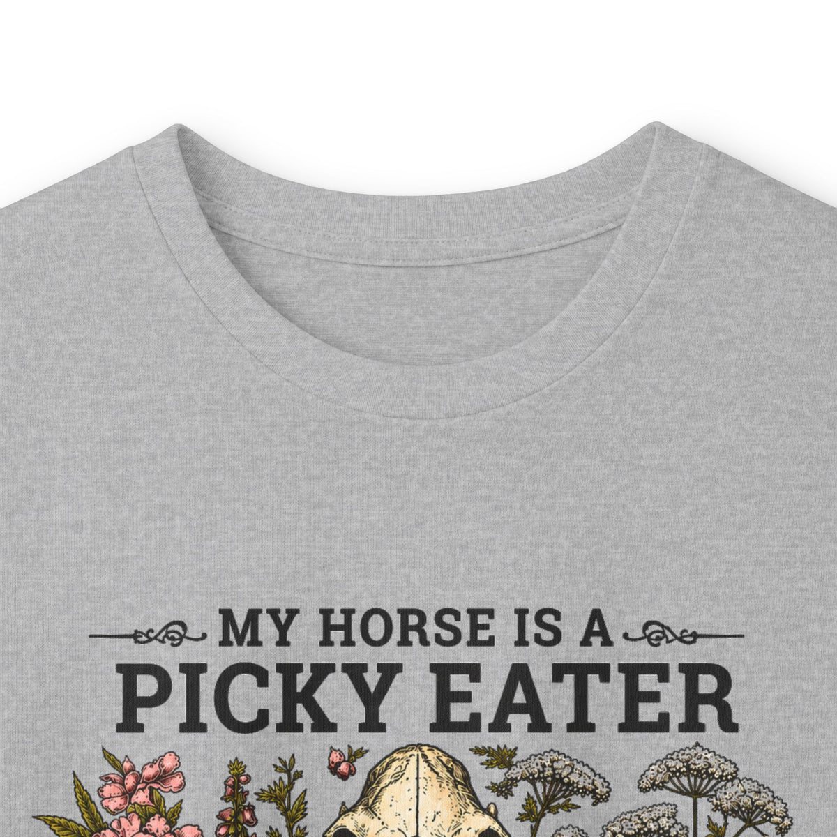 Toxic Plants for Horses Long Sleeve Tee Equestrian Barn Shirt Gildan 2400 Sizes: S to 5XL