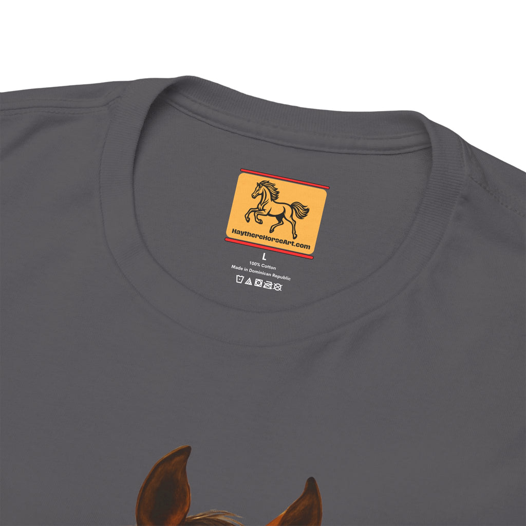 "Life with Horses Isn't Always Picture Perfect" Graphic Tee | Funny Equestrian T-Shirt