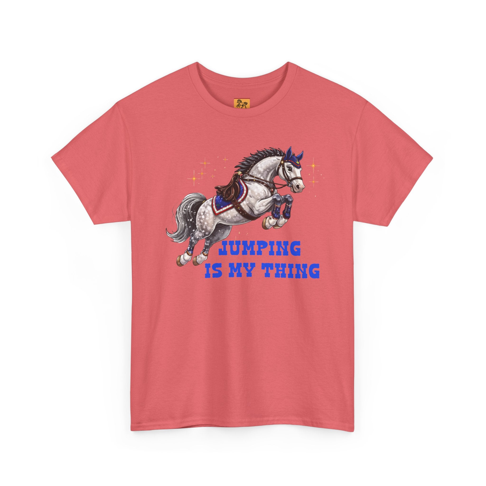 Jumping Is My Thing Equestrian Show Jumping T-Shirt Horse Pony ShowJump Graphic Tee